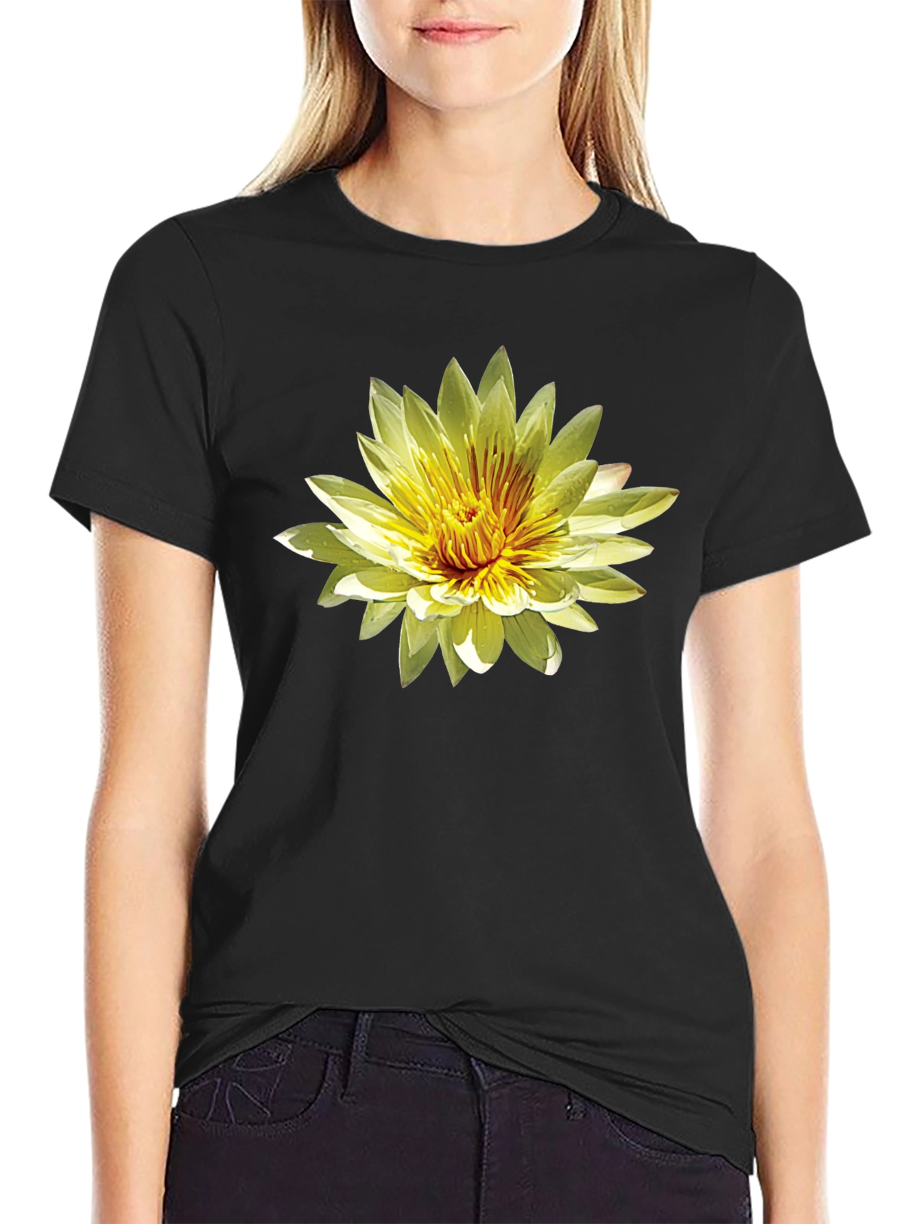 Lotus Flower T-Shirt - Stylish Graphic Tee