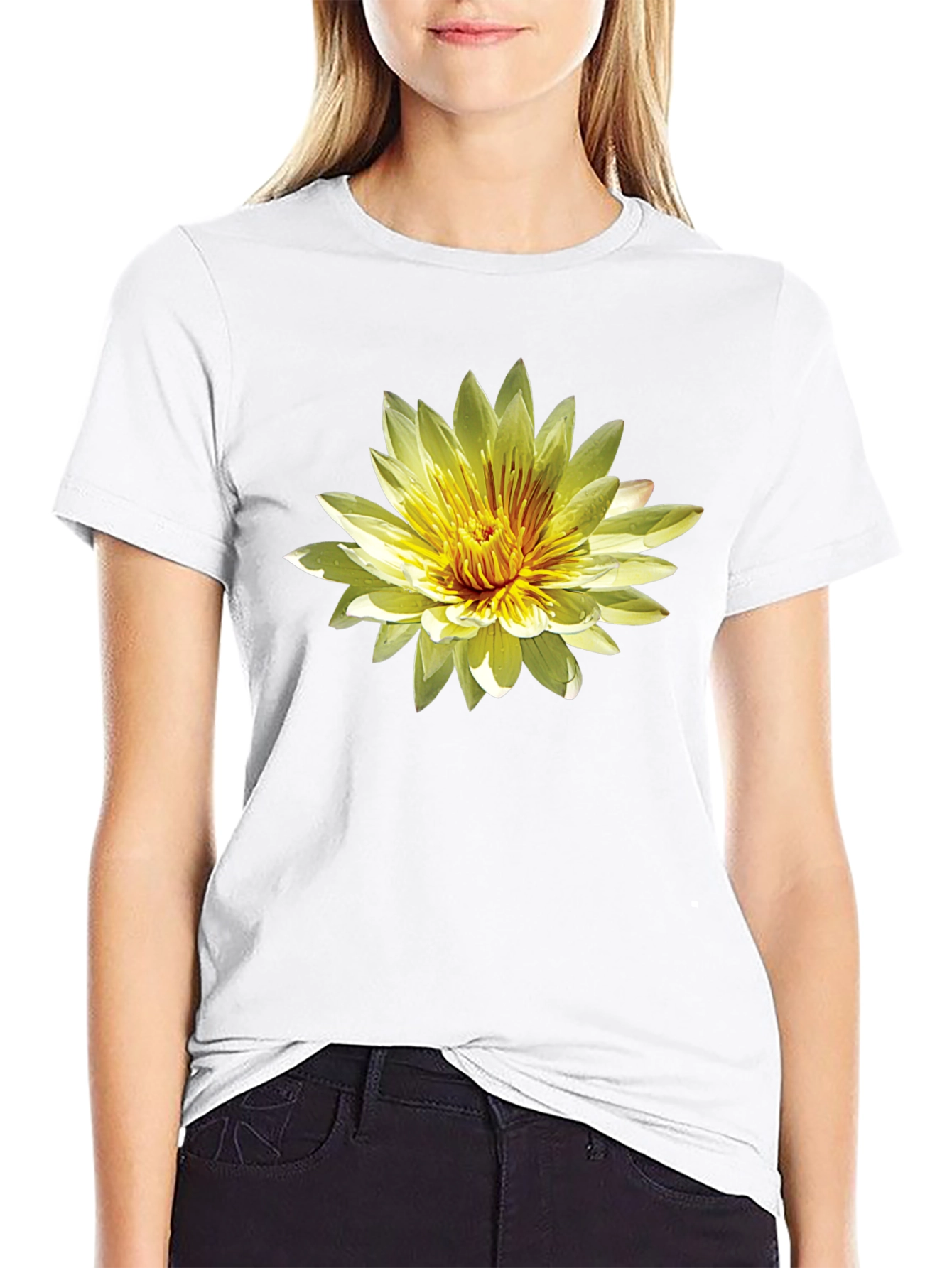Lotus Flower T-Shirt - Stylish Graphic Tee