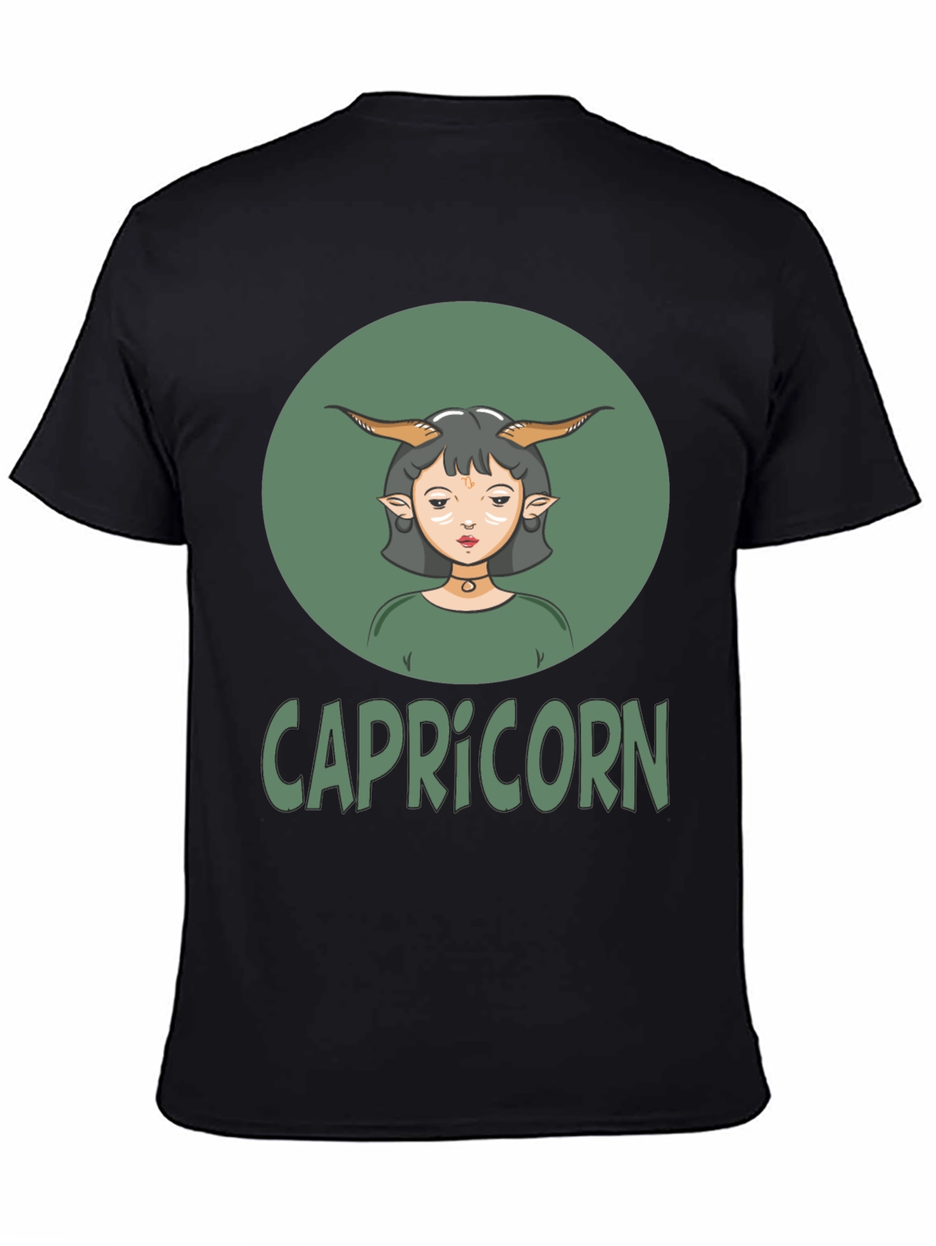Capricorn Zodiac Graphic T-Shirt Astrology Tee