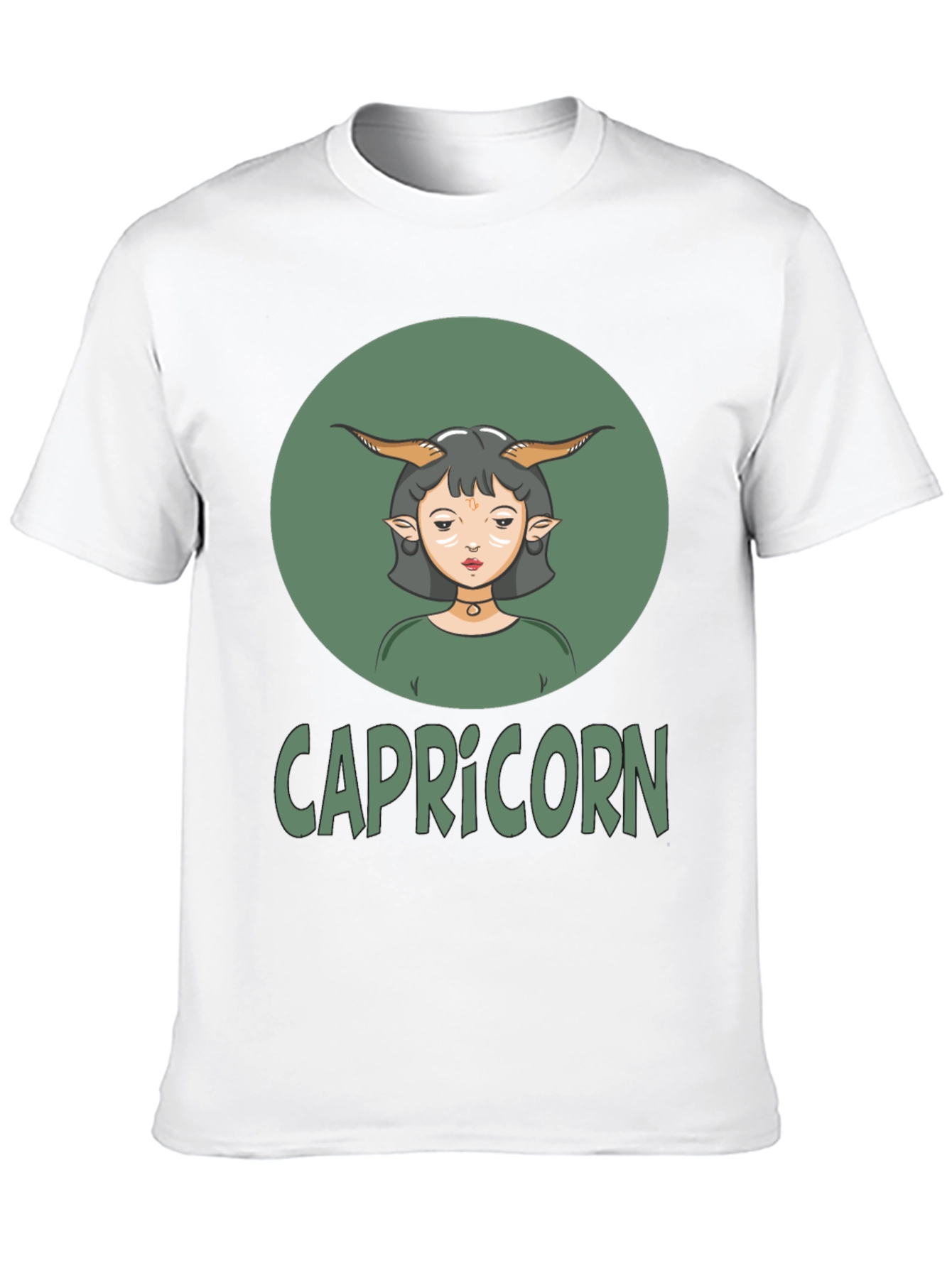 Capricorn Zodiac Graphic T-Shirt Astrology Tee