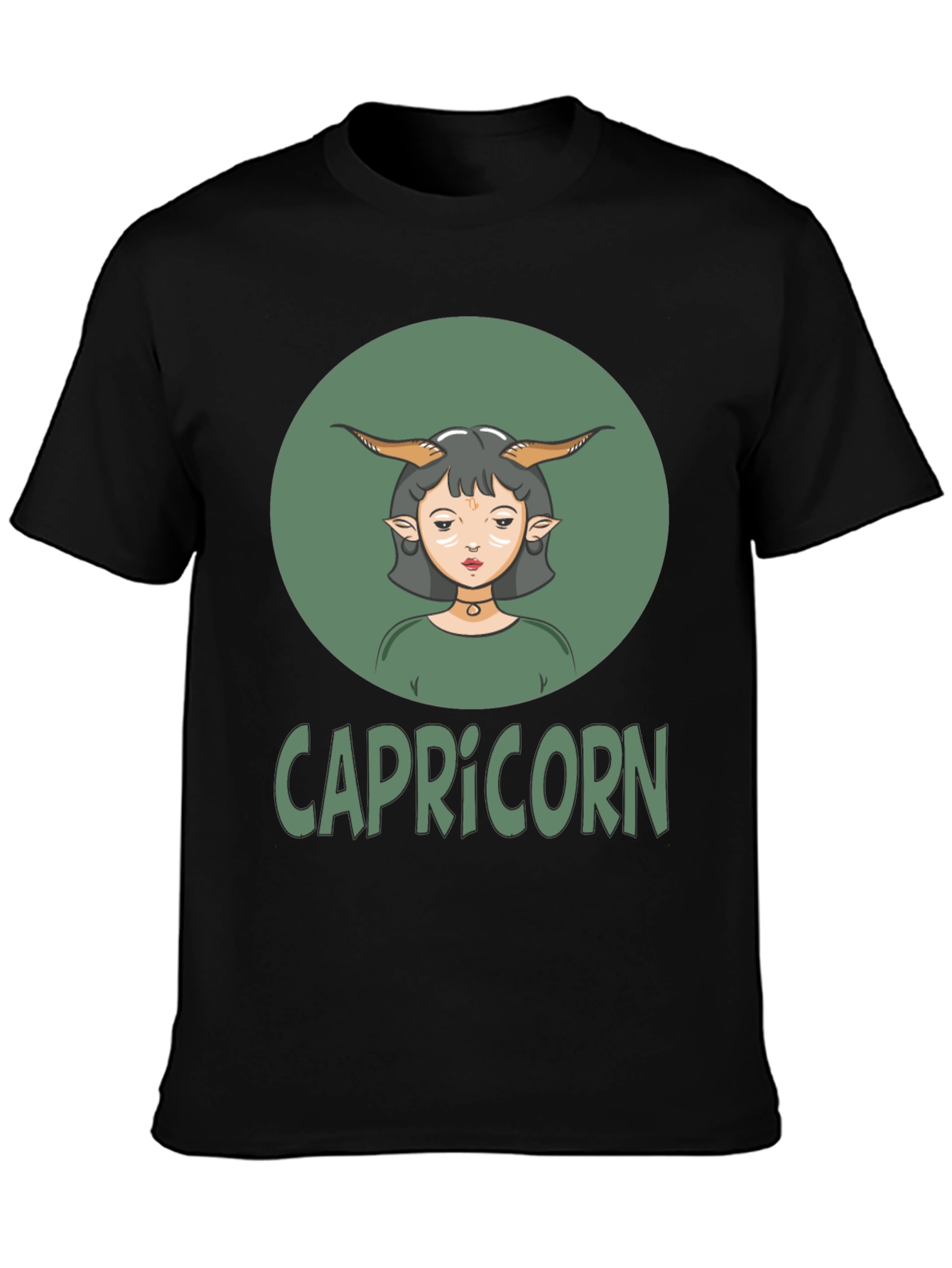 Capricorn Zodiac Graphic T-Shirt Astrology Tee