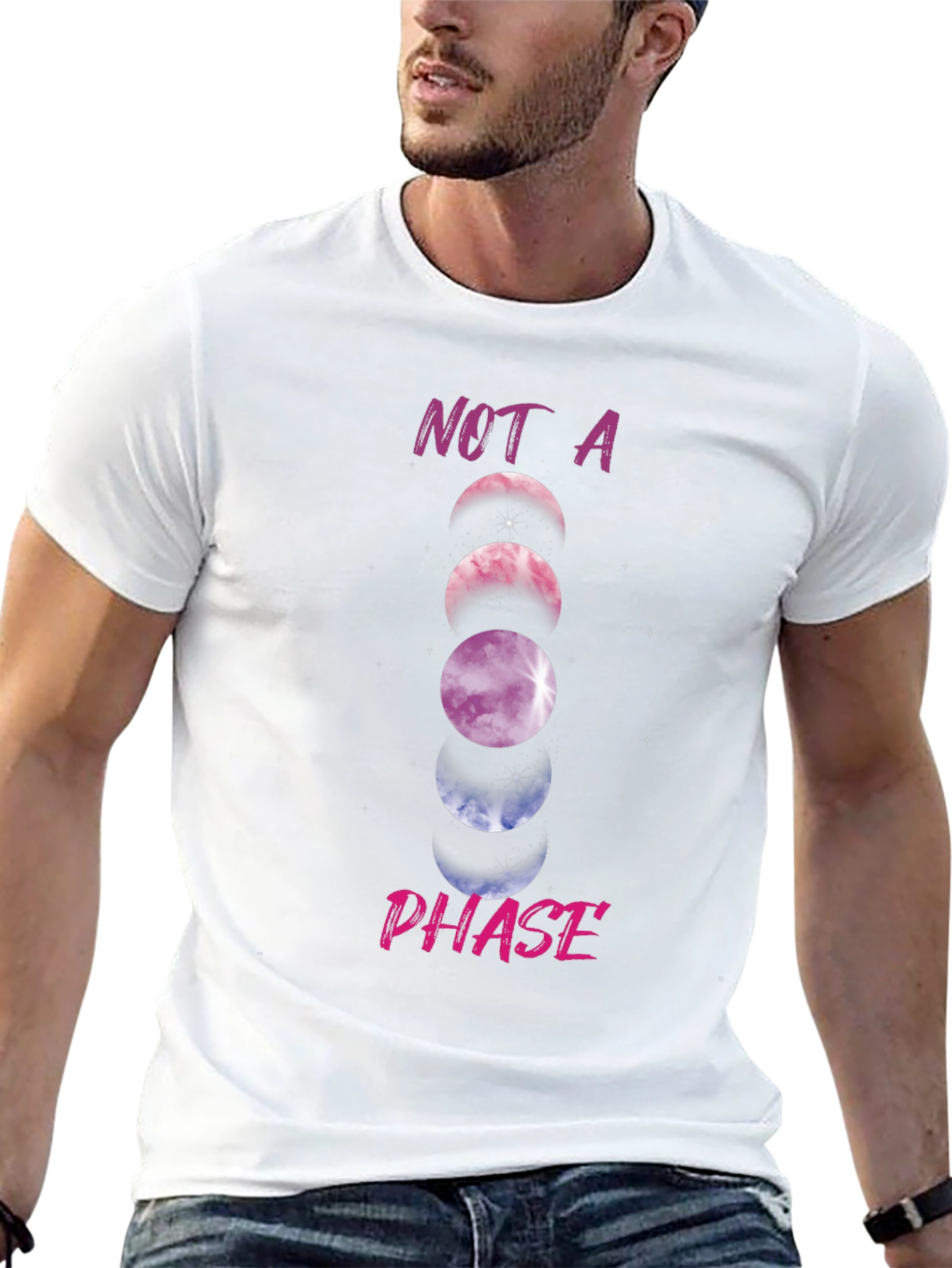 Not a Phase Galaxy Planets T-Shirt