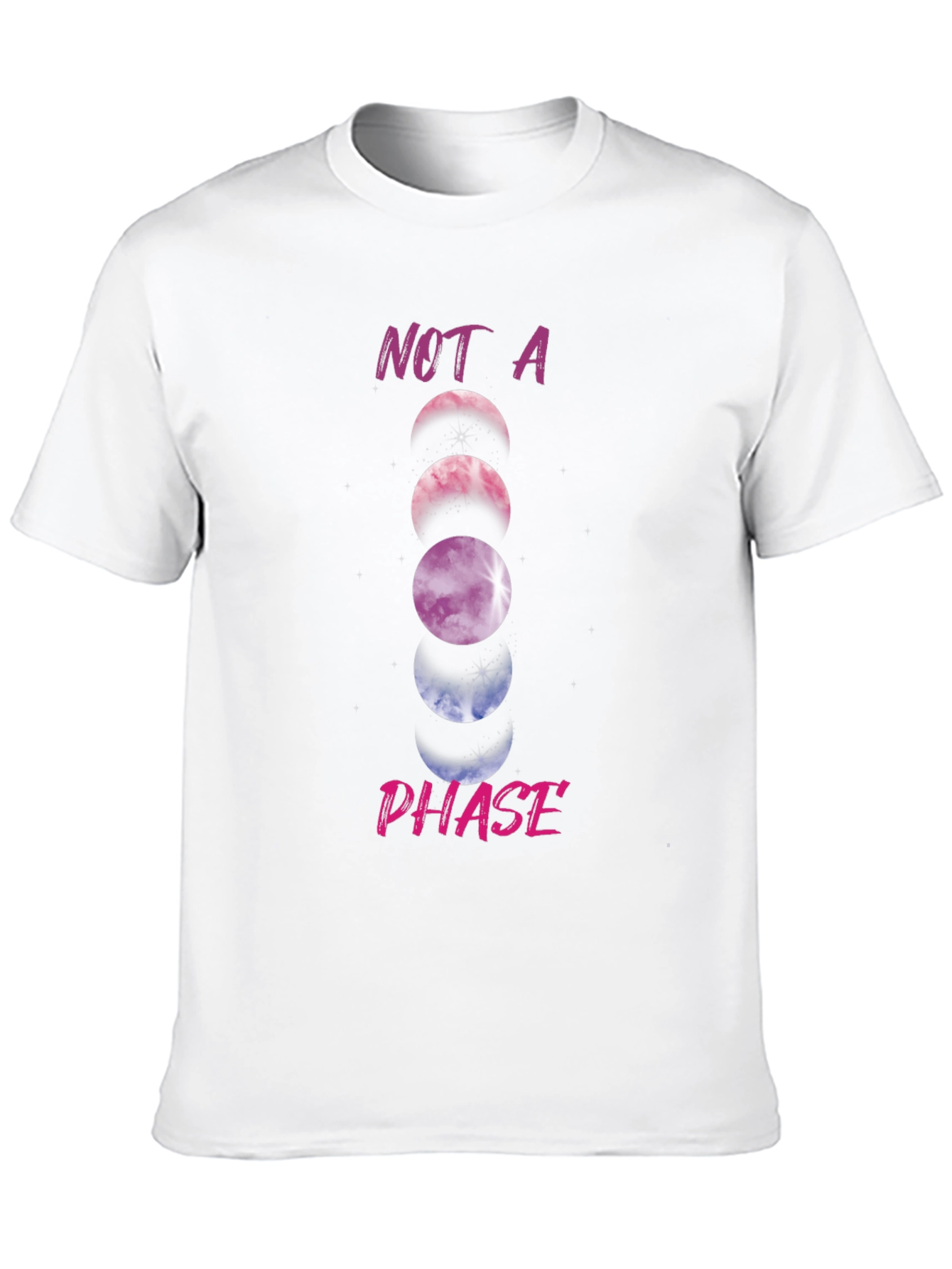 Not a Phase Galaxy Planets T-Shirt