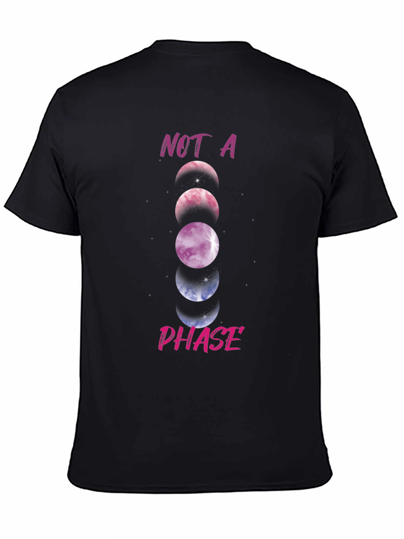 Not a Phase Galaxy Planets T-Shirt