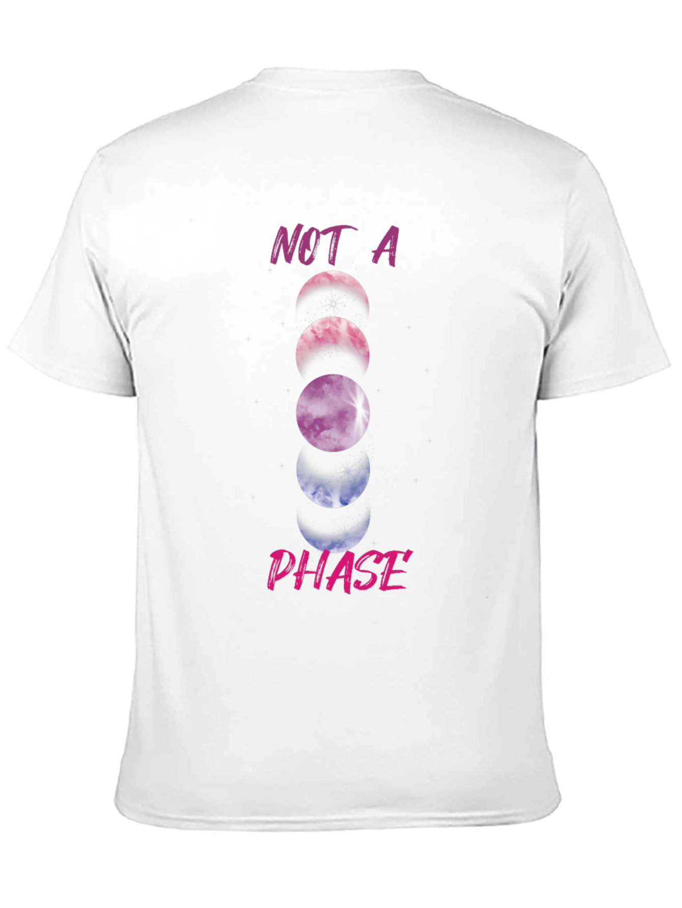 Not a Phase Galaxy Planets T-Shirt