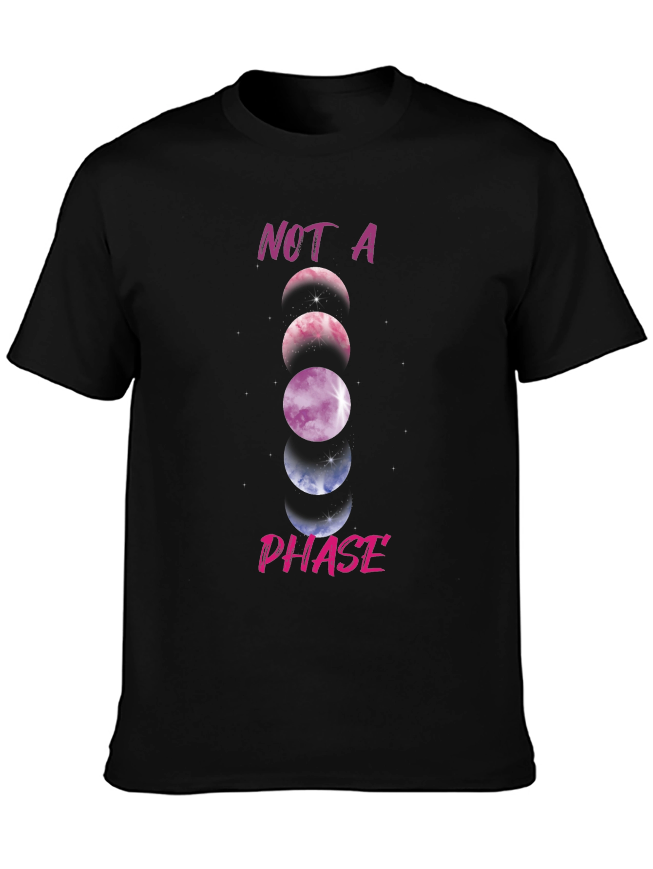 Not a Phase Galaxy Planets T-Shirt