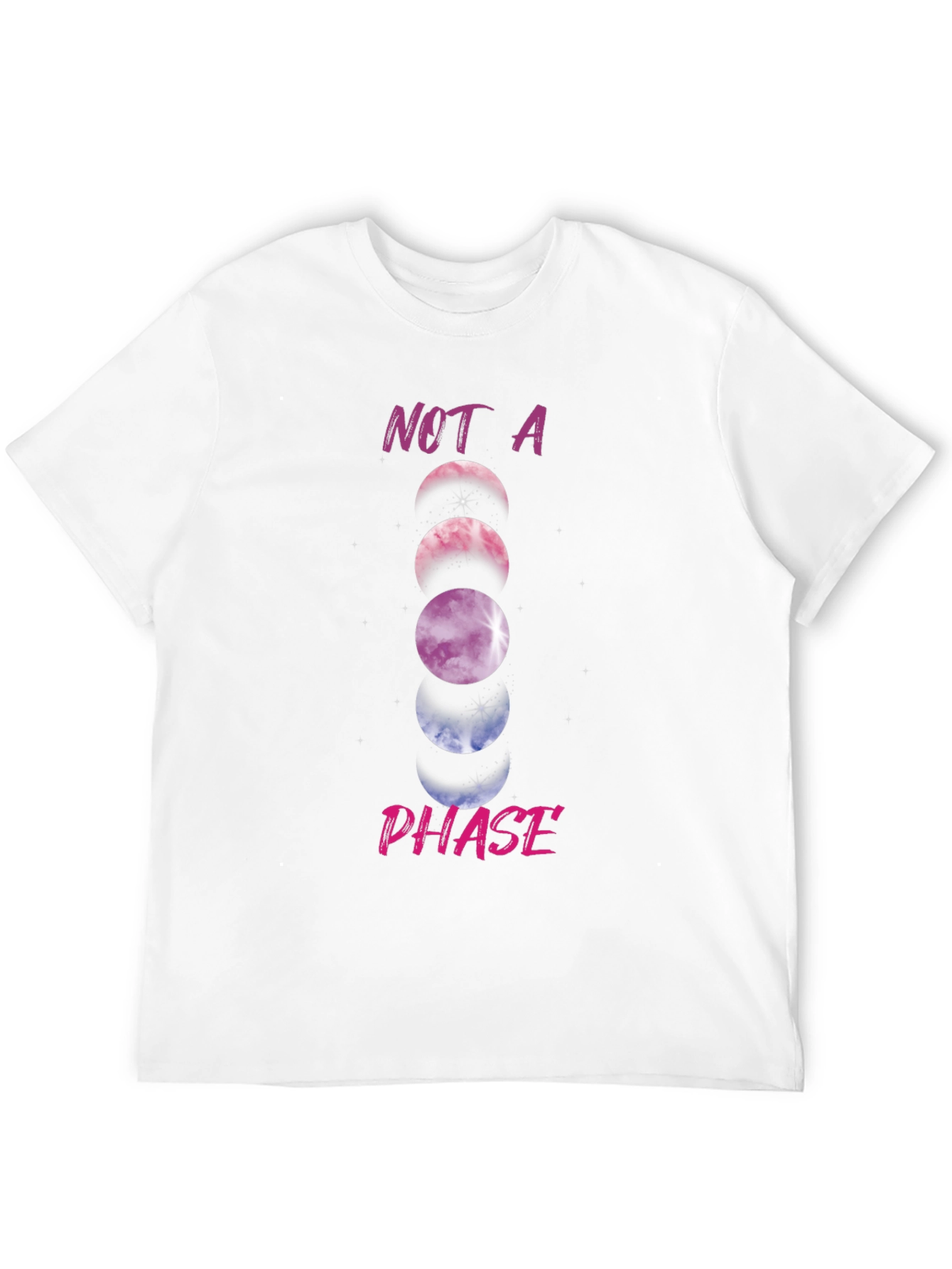 Not a Phase Galaxy Planets T-Shirt