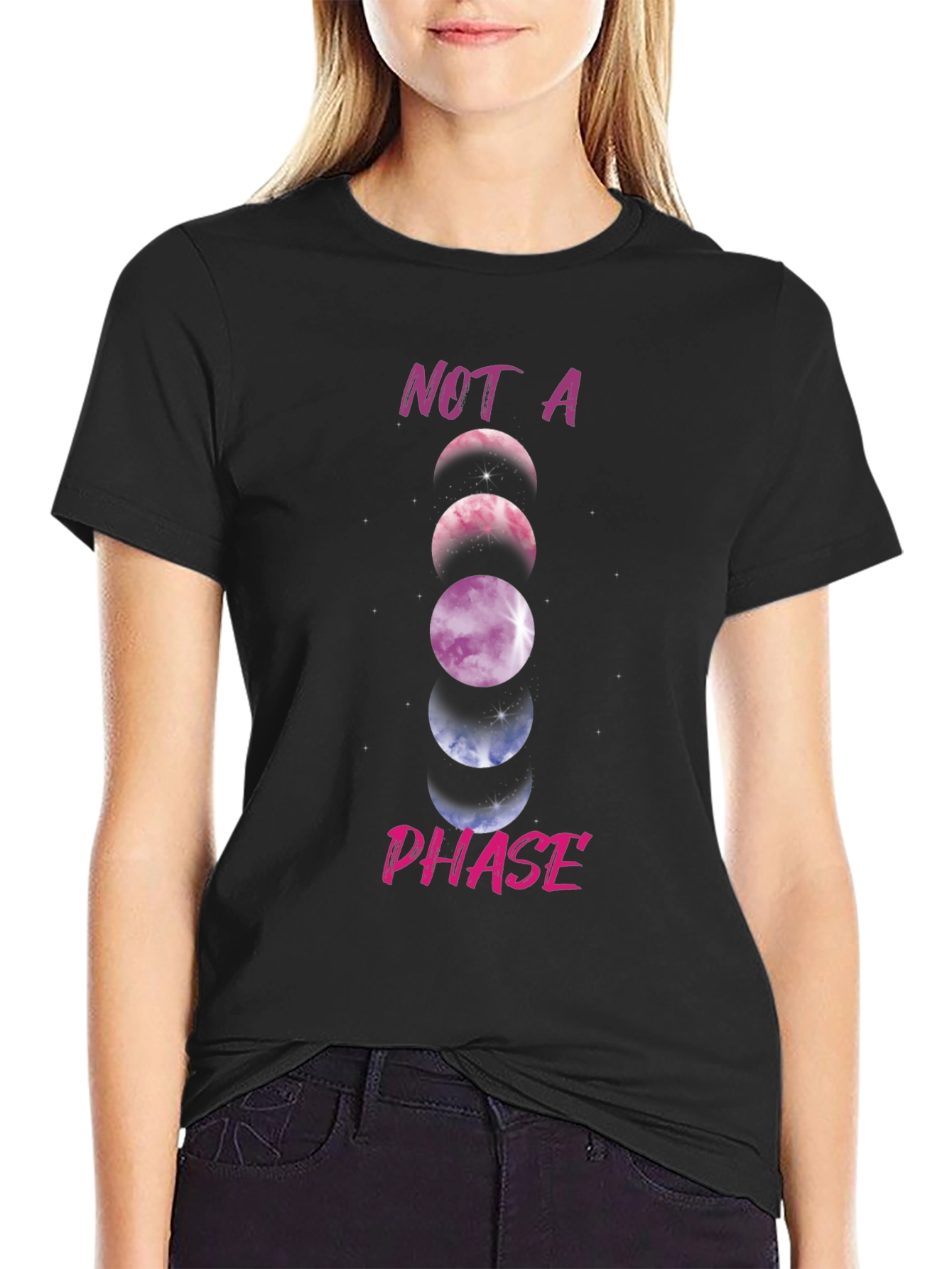 Not a Phase Galaxy Planets T-Shirt