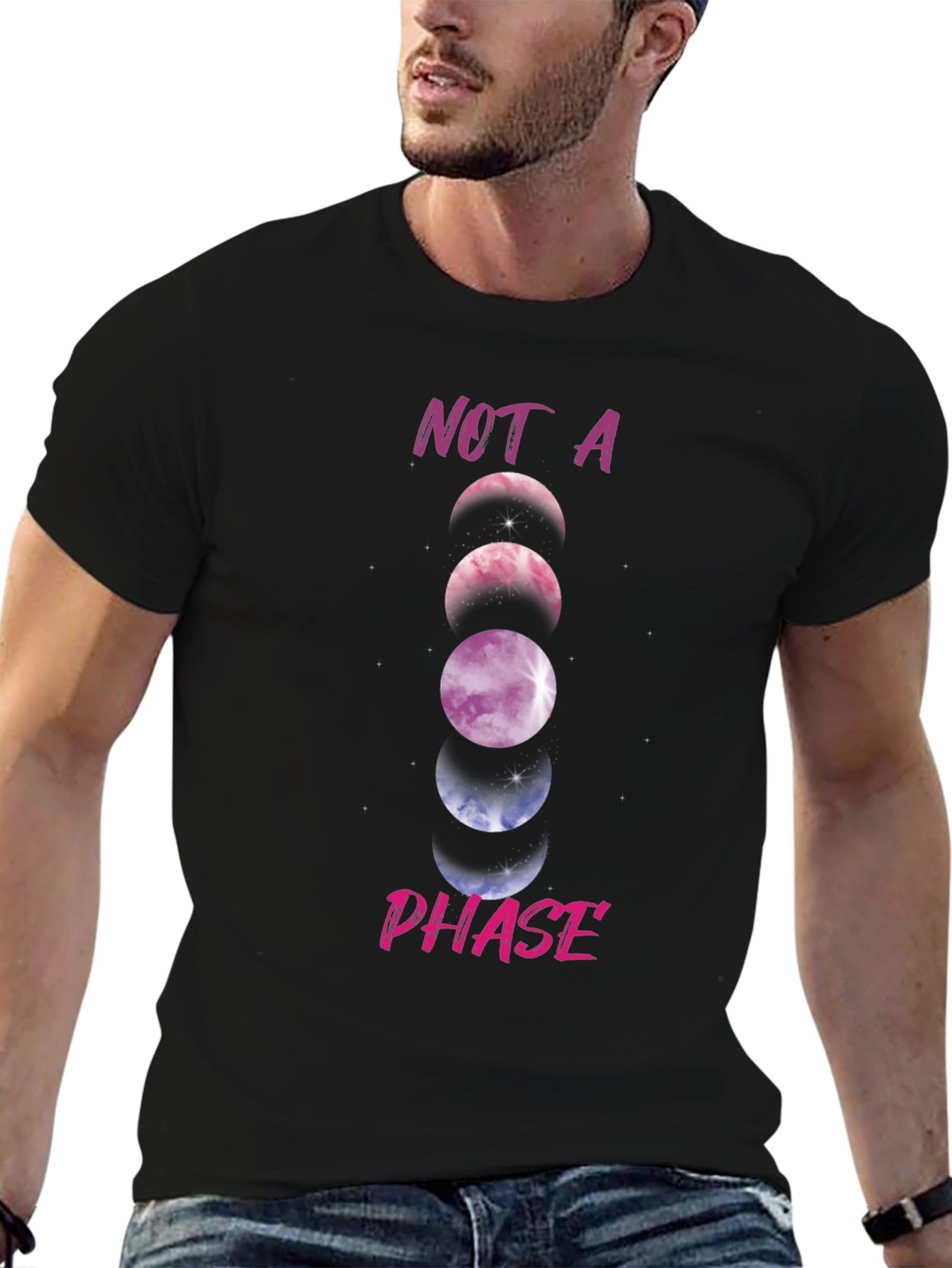 Not a Phase Galaxy Planets T-Shirt