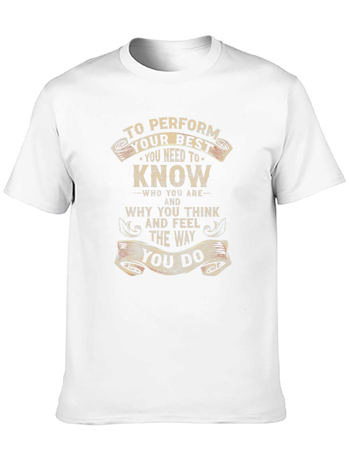 Motivational Graphic T-Shirt - Know Yourself