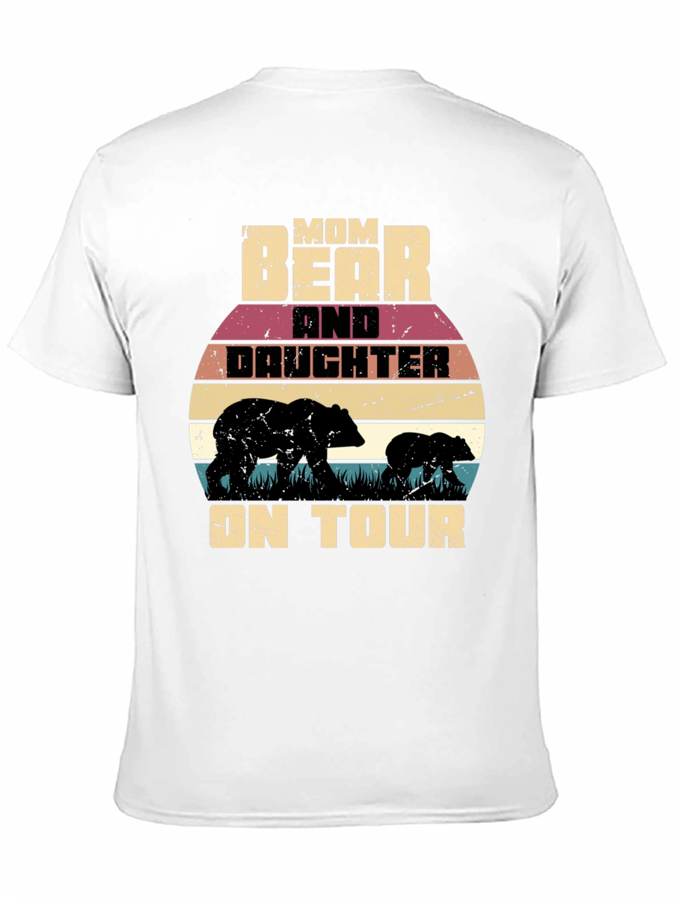 Mom Bear and Daughter on Tour Graphic T-Shirt