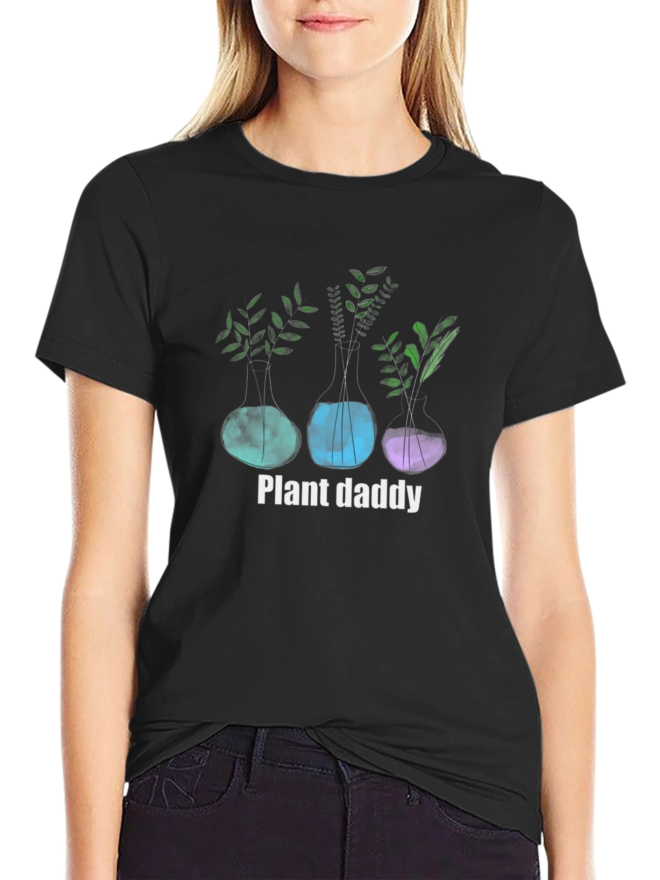 Plant Daddy T-Shirt - Unique Botanical Design