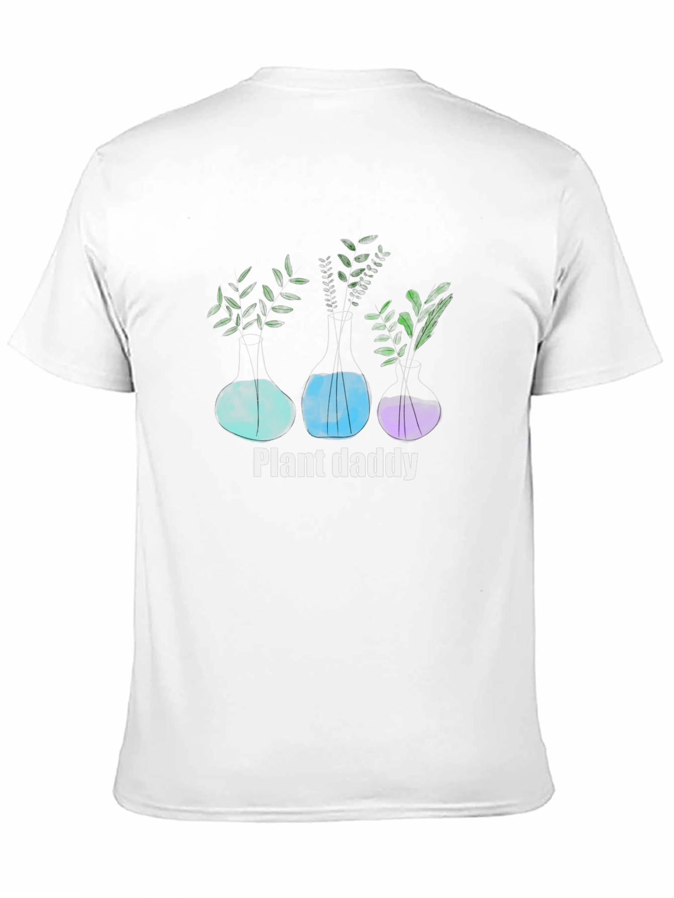 Plant Daddy T-Shirt - Unique Botanical Design