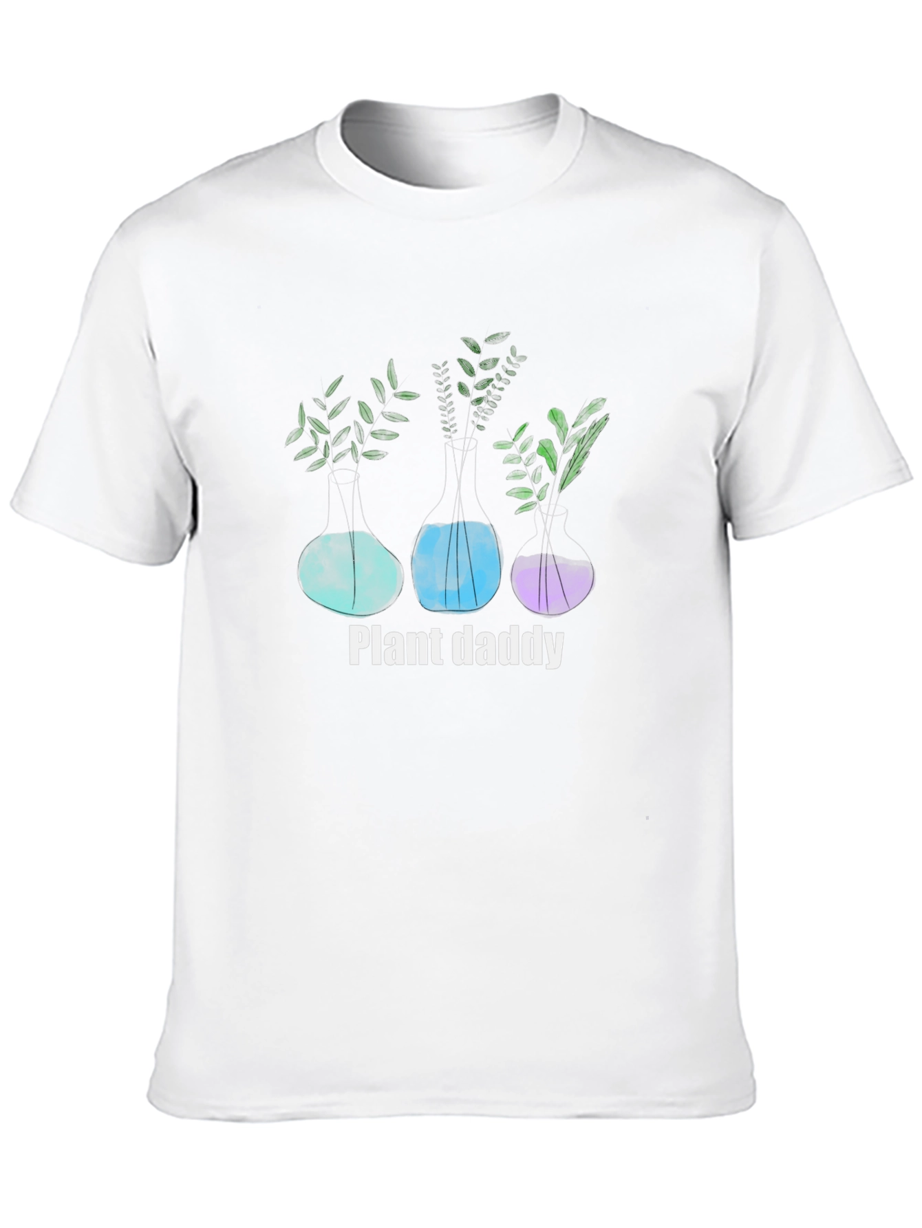 Plant Daddy T-Shirt - Unique Botanical Design