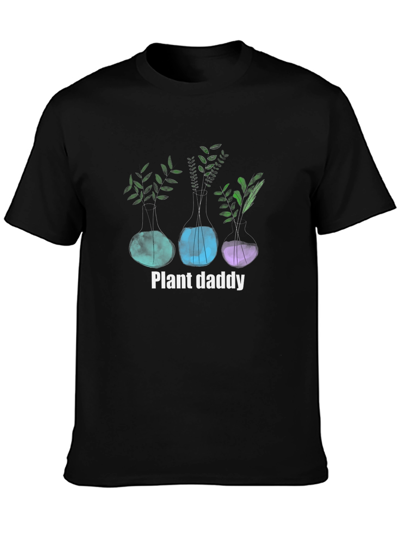 Plant Daddy T-Shirt - Unique Botanical Design