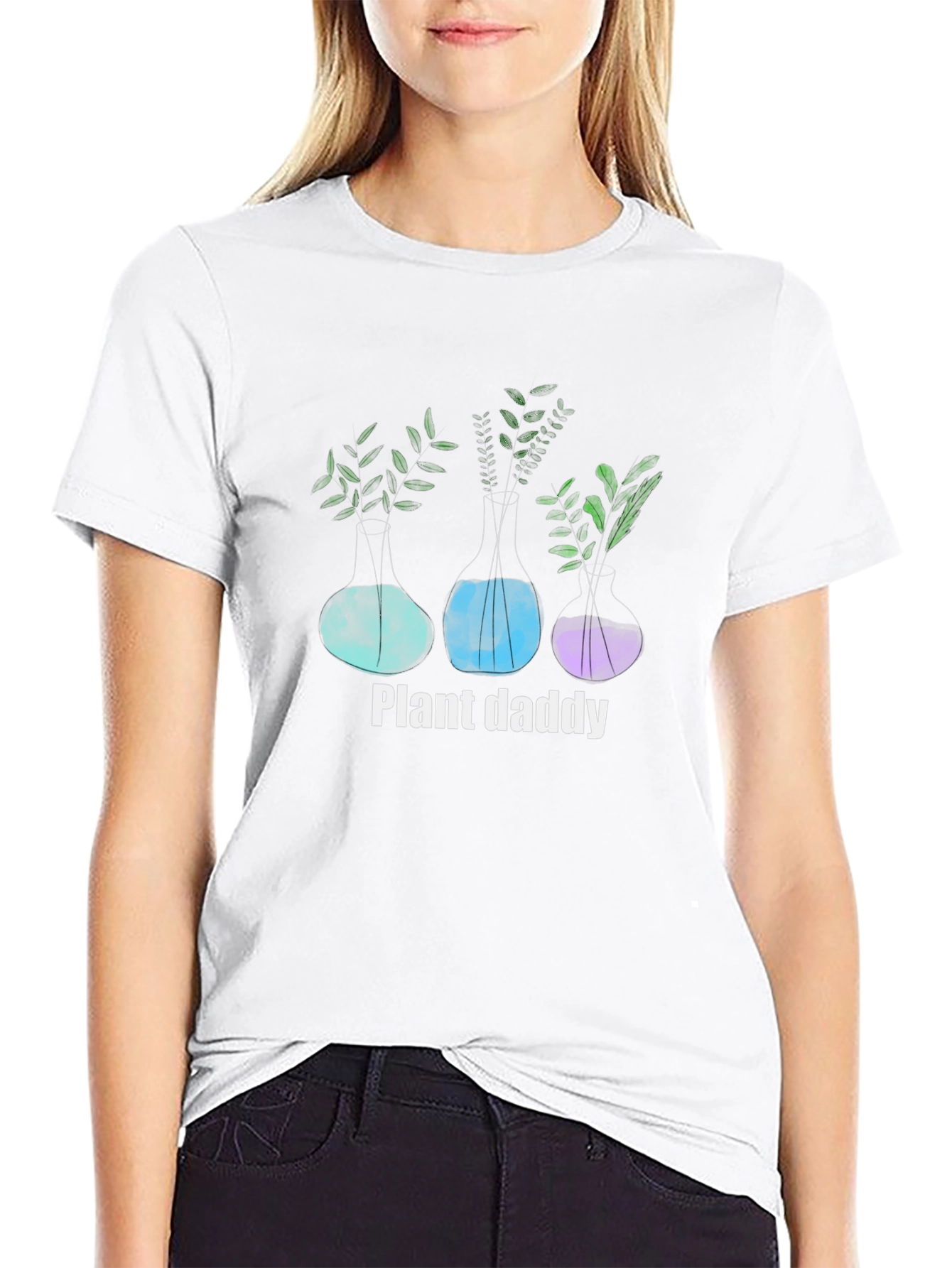 Plant Daddy T-Shirt - Unique Botanical Design