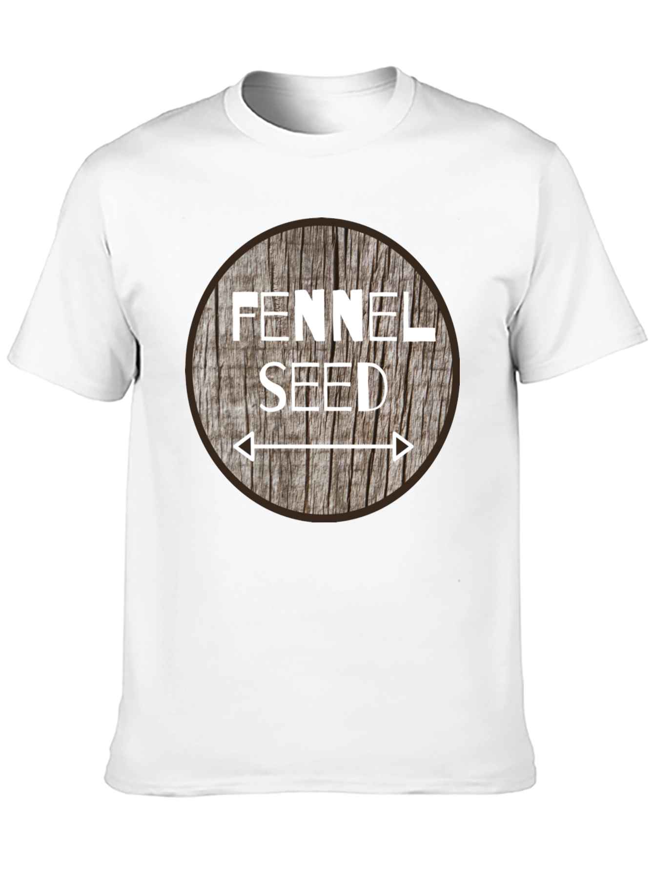 Fennel Seed Graphic T-Shirt - Trendy Herb Garden Design