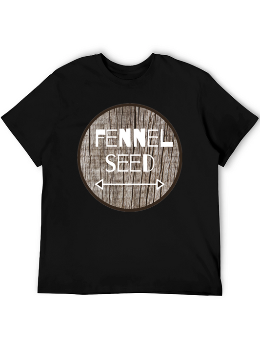 Fennel Seed Graphic T-Shirt - Trendy Herb Garden Design