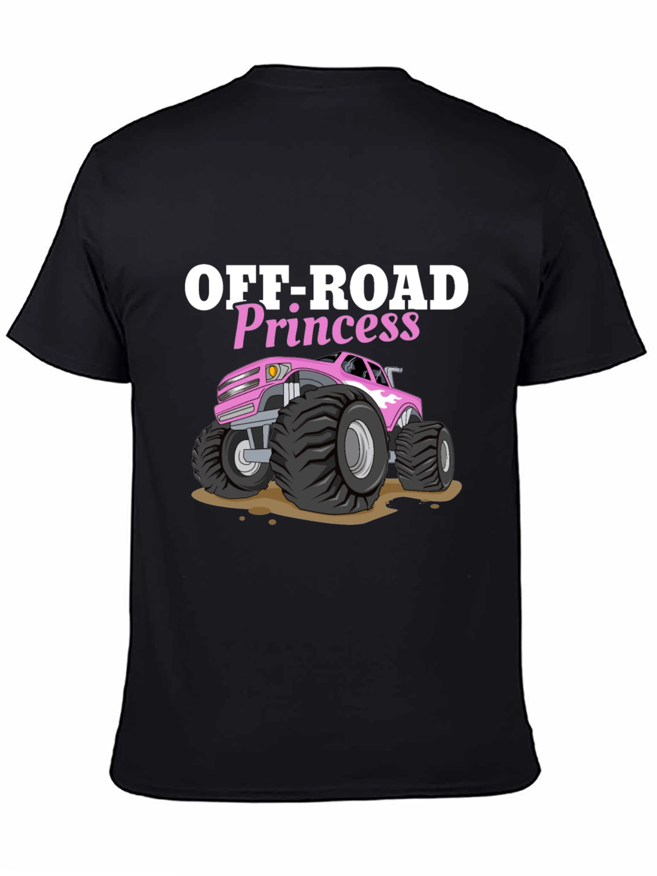 Off-Road Princess Monster Truck T-Shirt