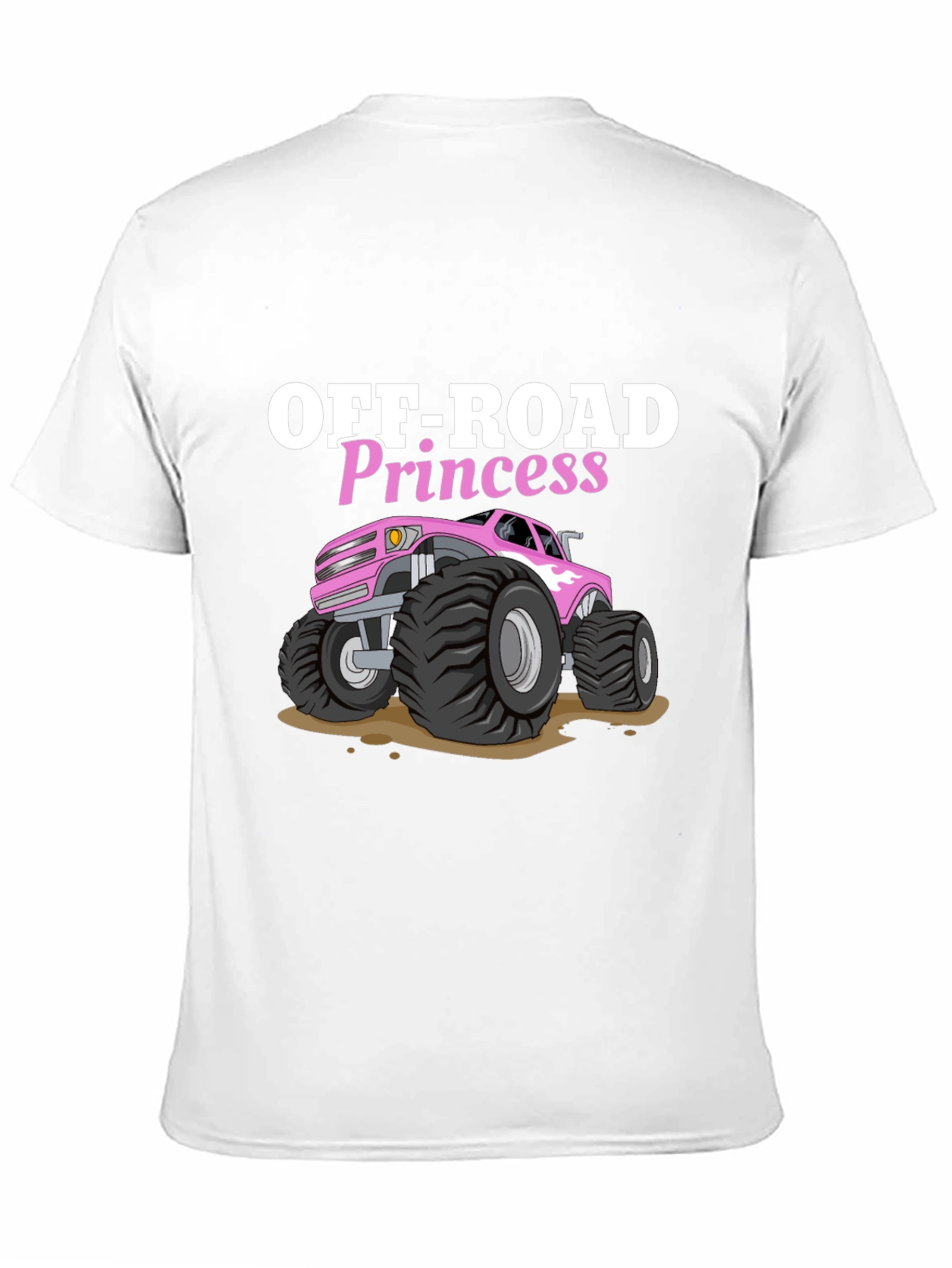 Off-Road Princess Monster Truck T-Shirt
