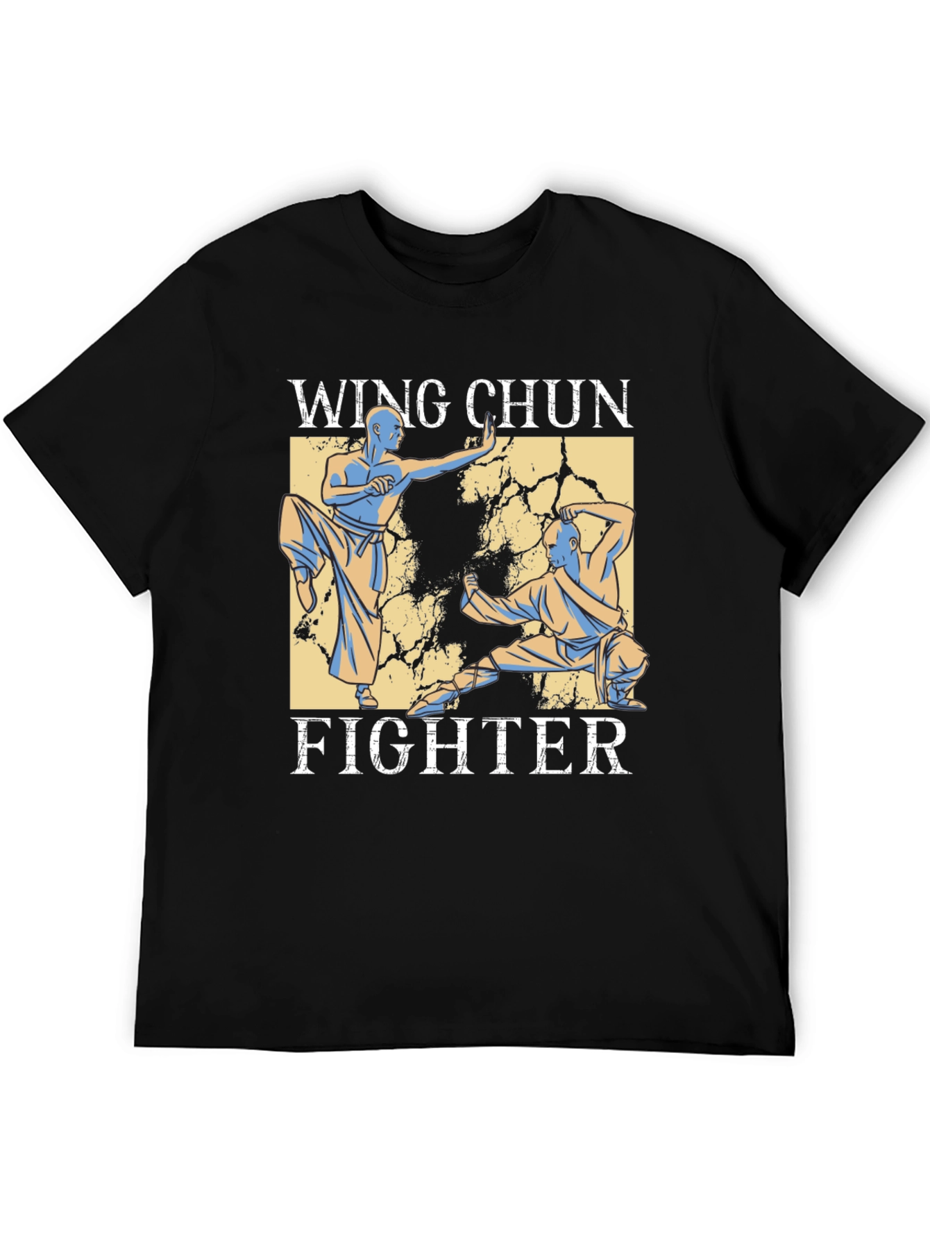 Wing Chun Fighter Graphic Tee - Martial Arts T-Shirt