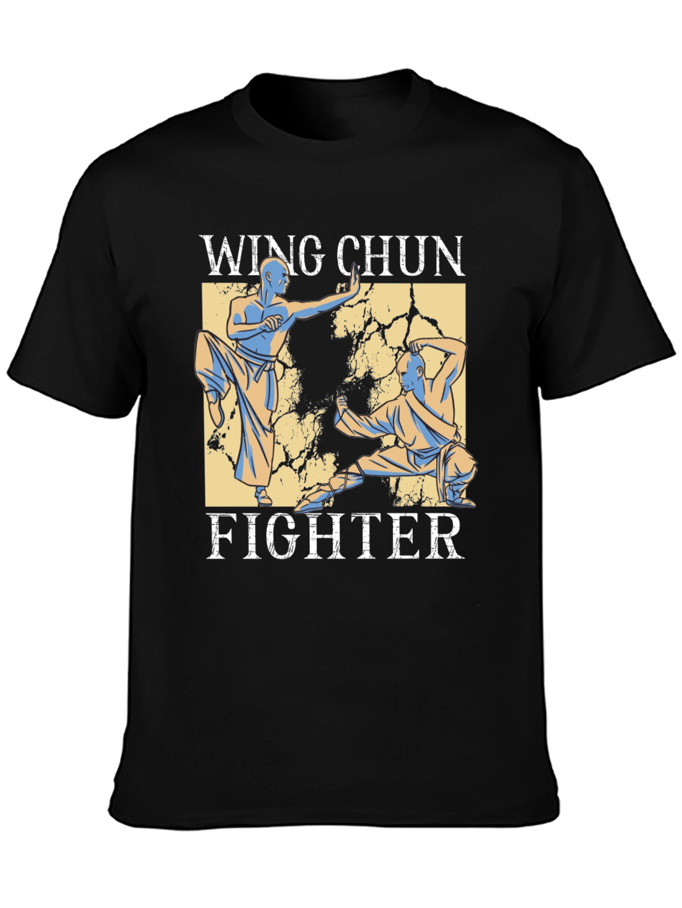 Wing Chun Fighter Graphic Tee - Martial Arts T-Shirt