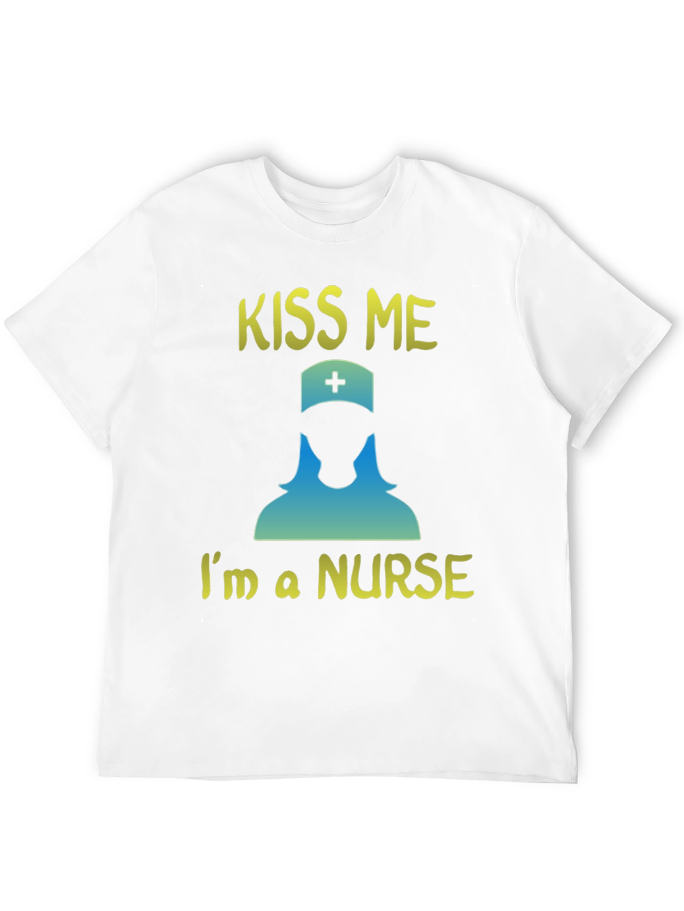 Kiss Me Im a Nurse Graphic T-Shirt