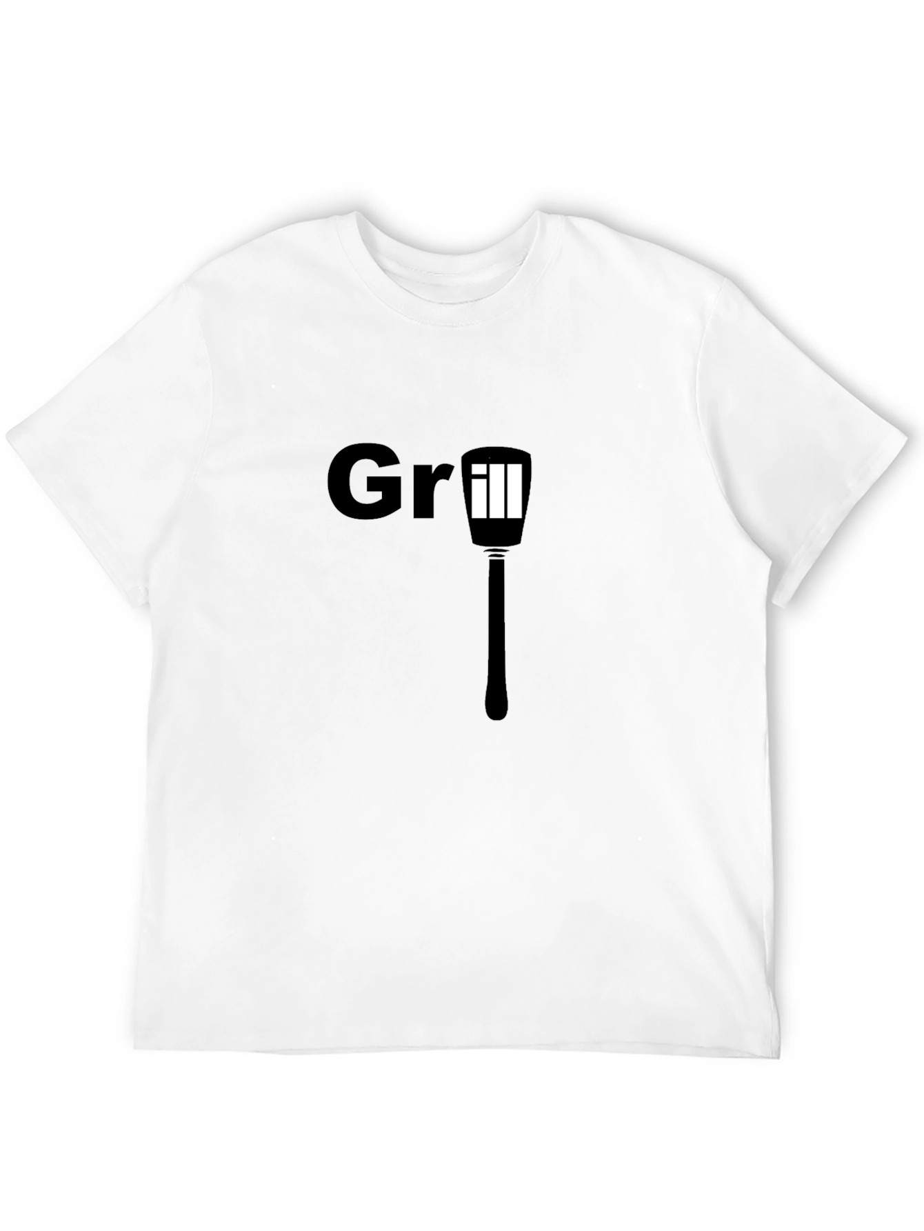 Grill T-Shirt - Mens Black BBQ Tee
