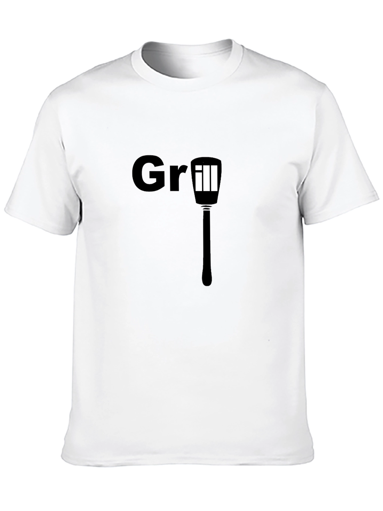 Grill T-Shirt - Mens Black BBQ Tee