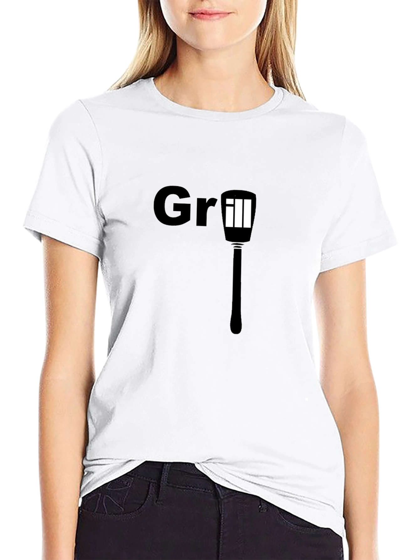 Grill T-Shirt - Mens Black BBQ Tee