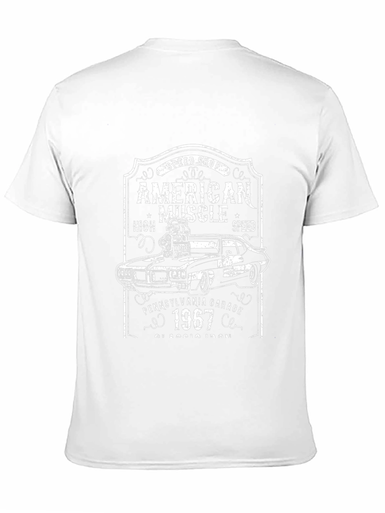 American Muscle Car 1967 Graphic Tee