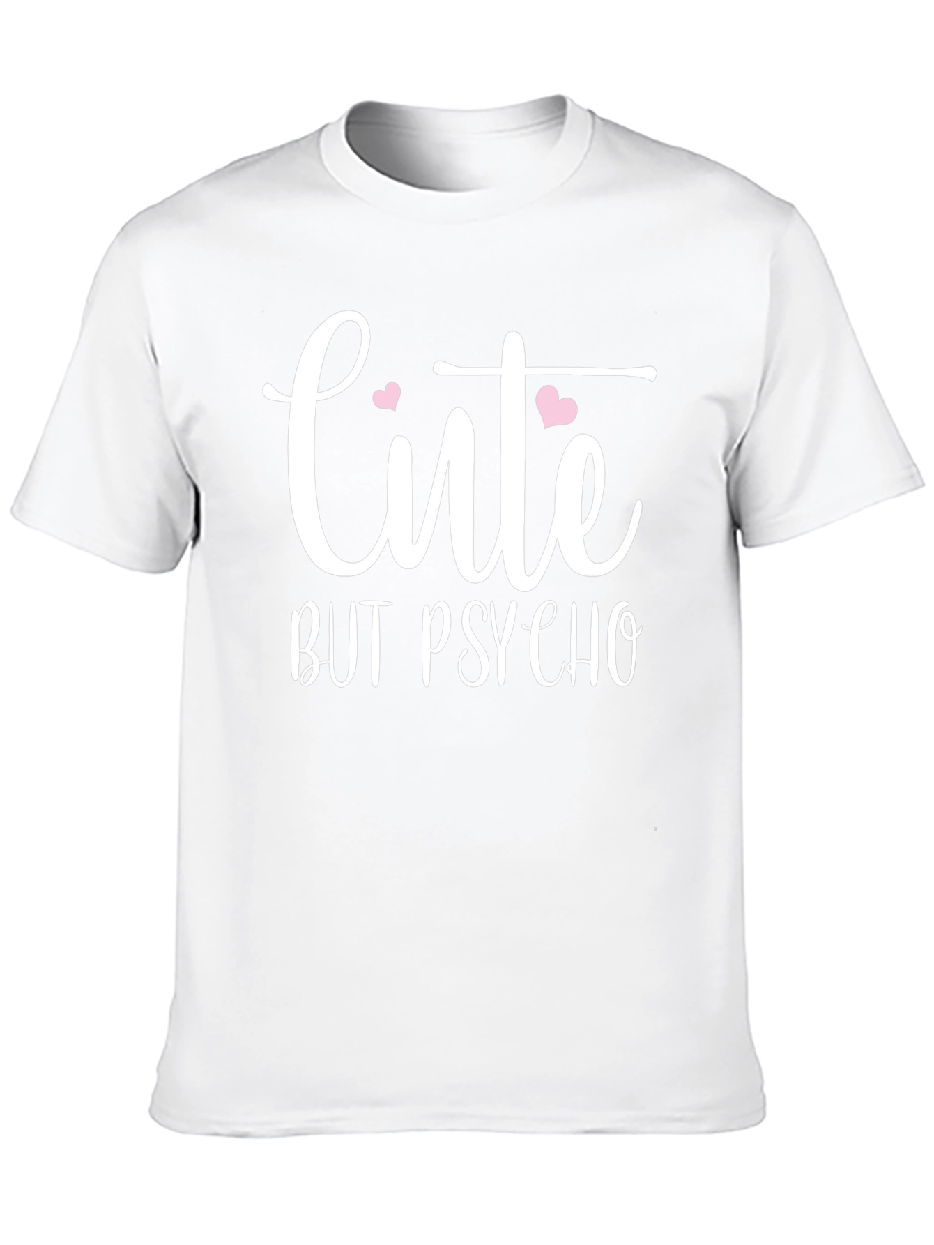 Cute But Psycho Graphic Tee - Black