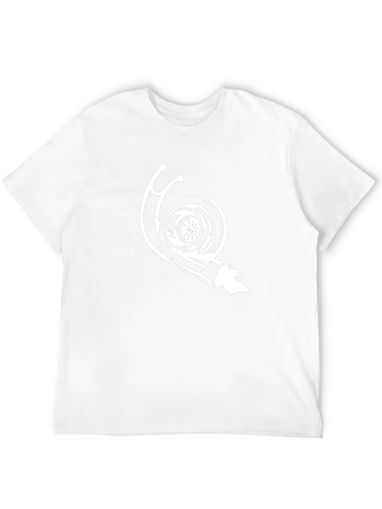 Turbo Snail Graphic Tee - Black Cotton T-Shirt