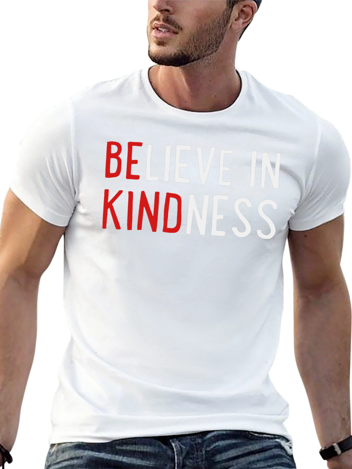Believe in Kindness Graphic Tee - Unisex Soft Cotton