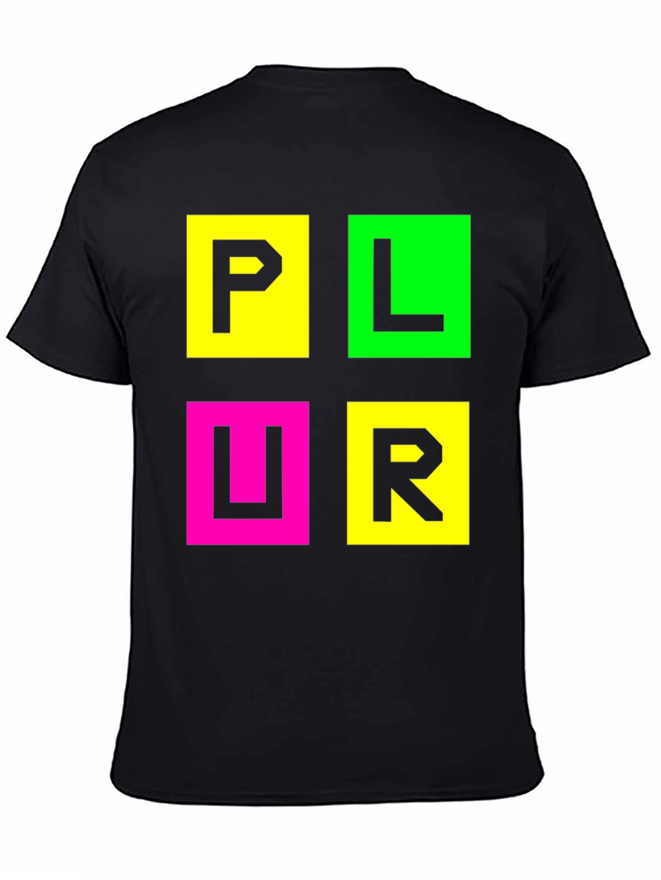 PLUR Graphic Tee - Peace Love Unity Respect