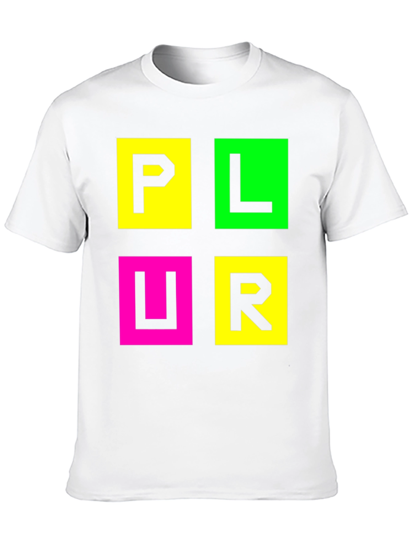 PLUR Graphic Tee - Peace Love Unity Respect