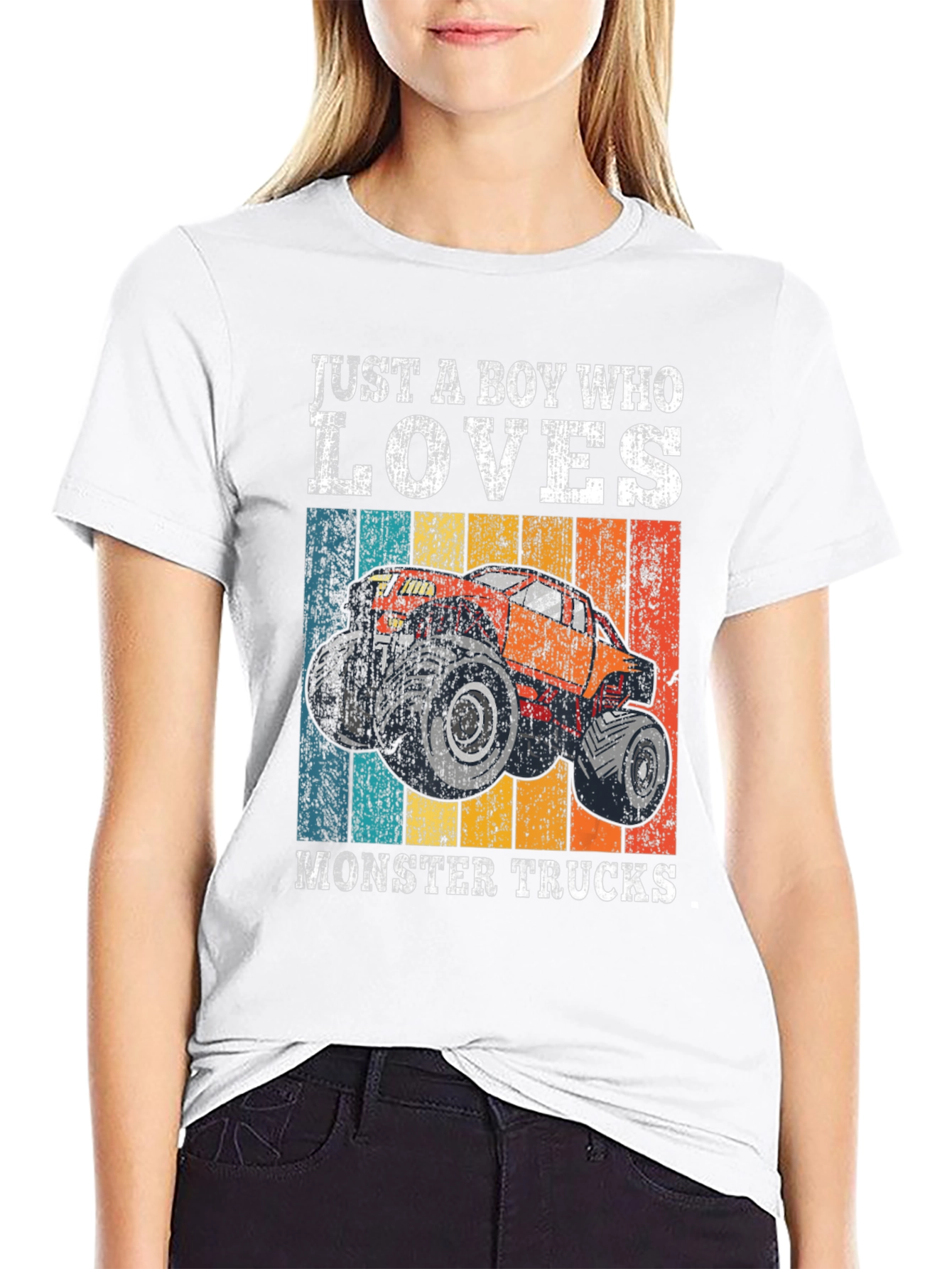 Monster Truck Lover Graphic Tee