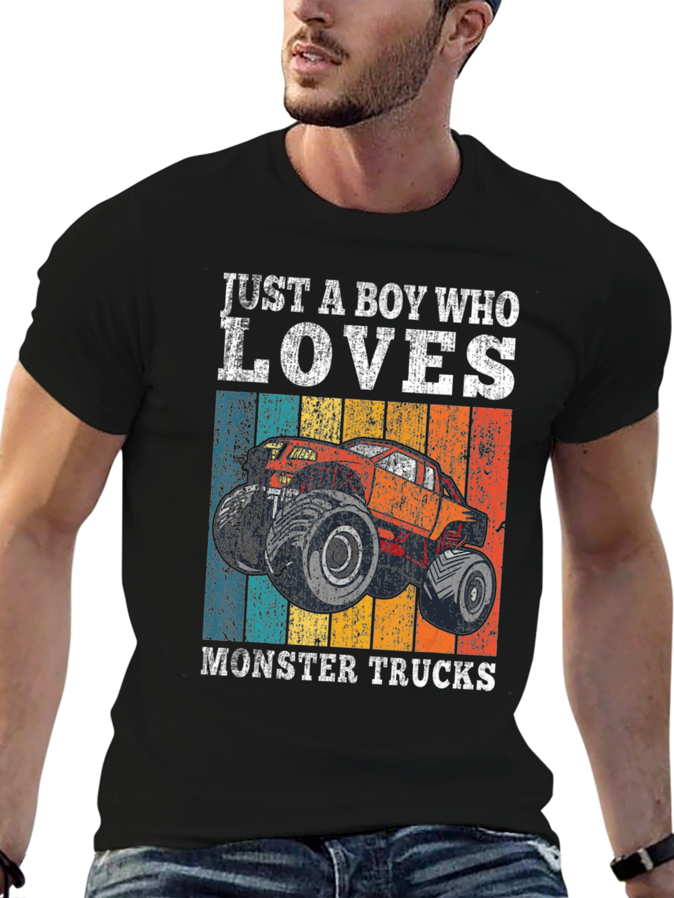 Monster Truck Lover Graphic Tee