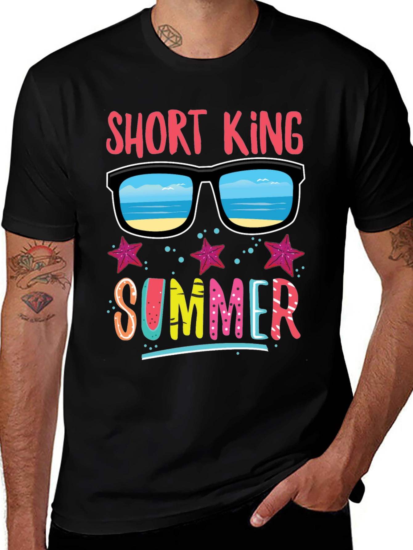 Short King Summer T-Shirt