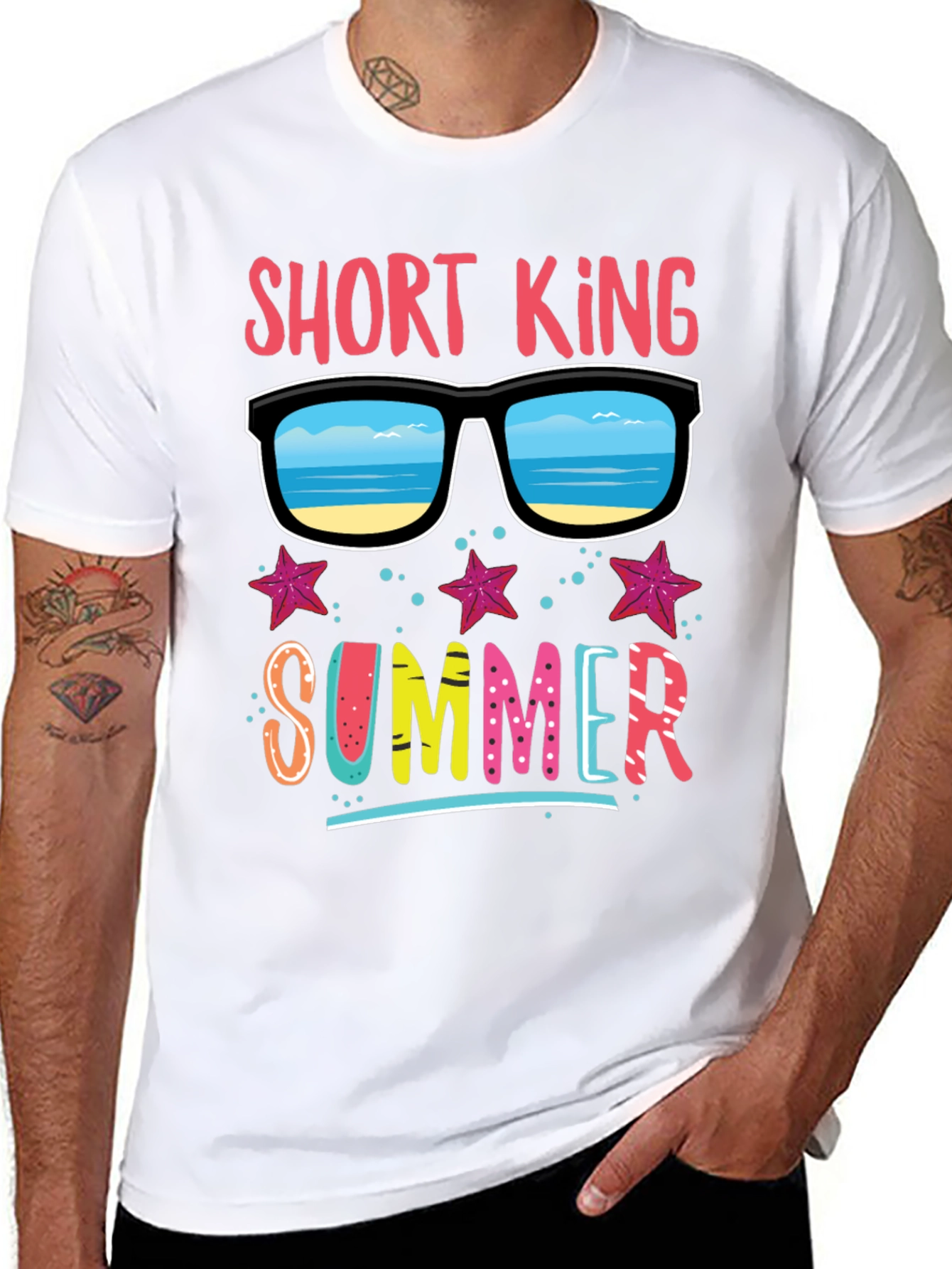 Short King Summer T-Shirt