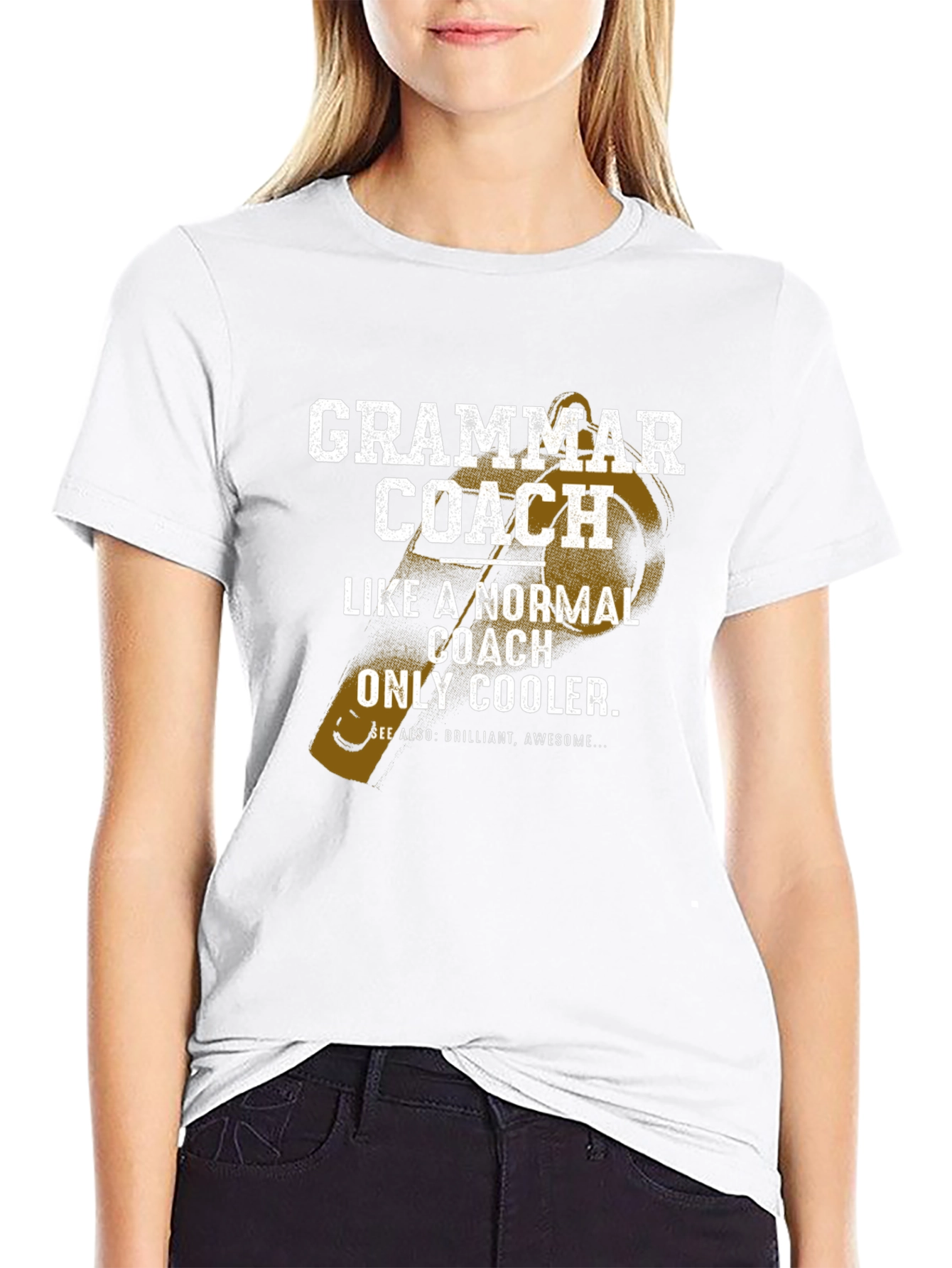 Grammar Coach T-Shirt - Cool Teacher Gift