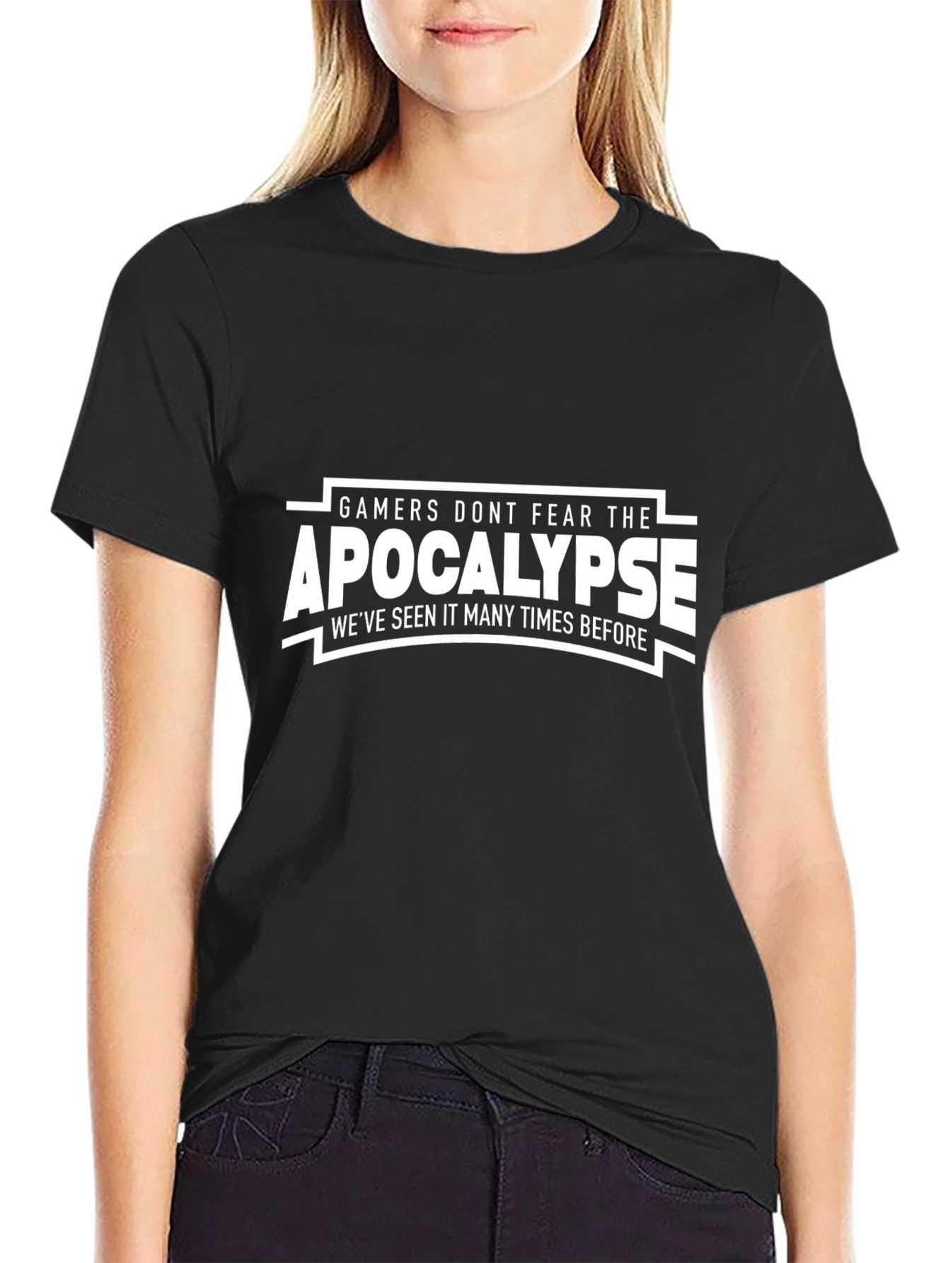Gamers Dont Fear Apocalypse T-Shirt