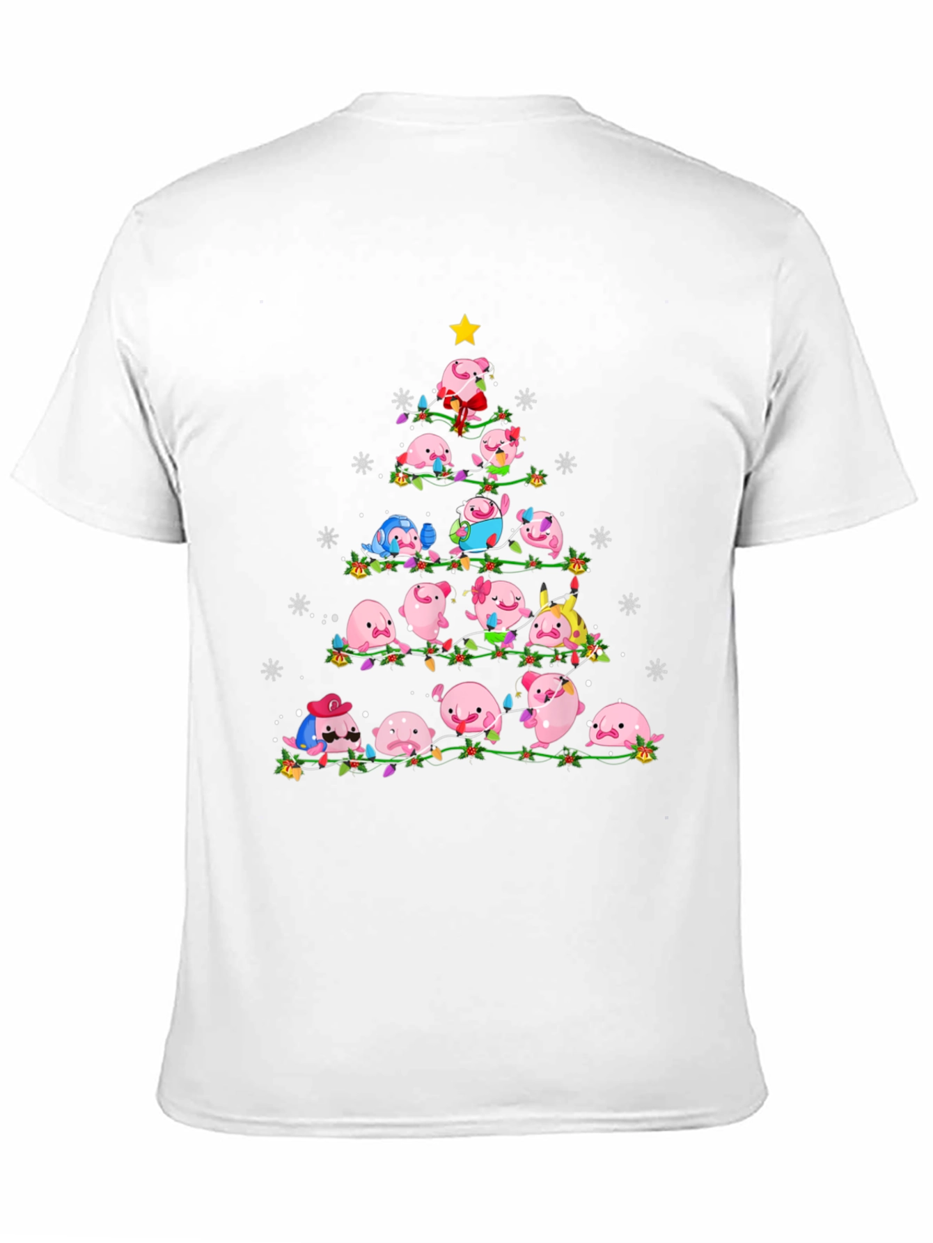 Kirby Christmas Tree T-Shirt - Holiday Celebration
