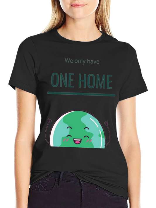 Earth Day T-Shirt - One Home Graphic Tee