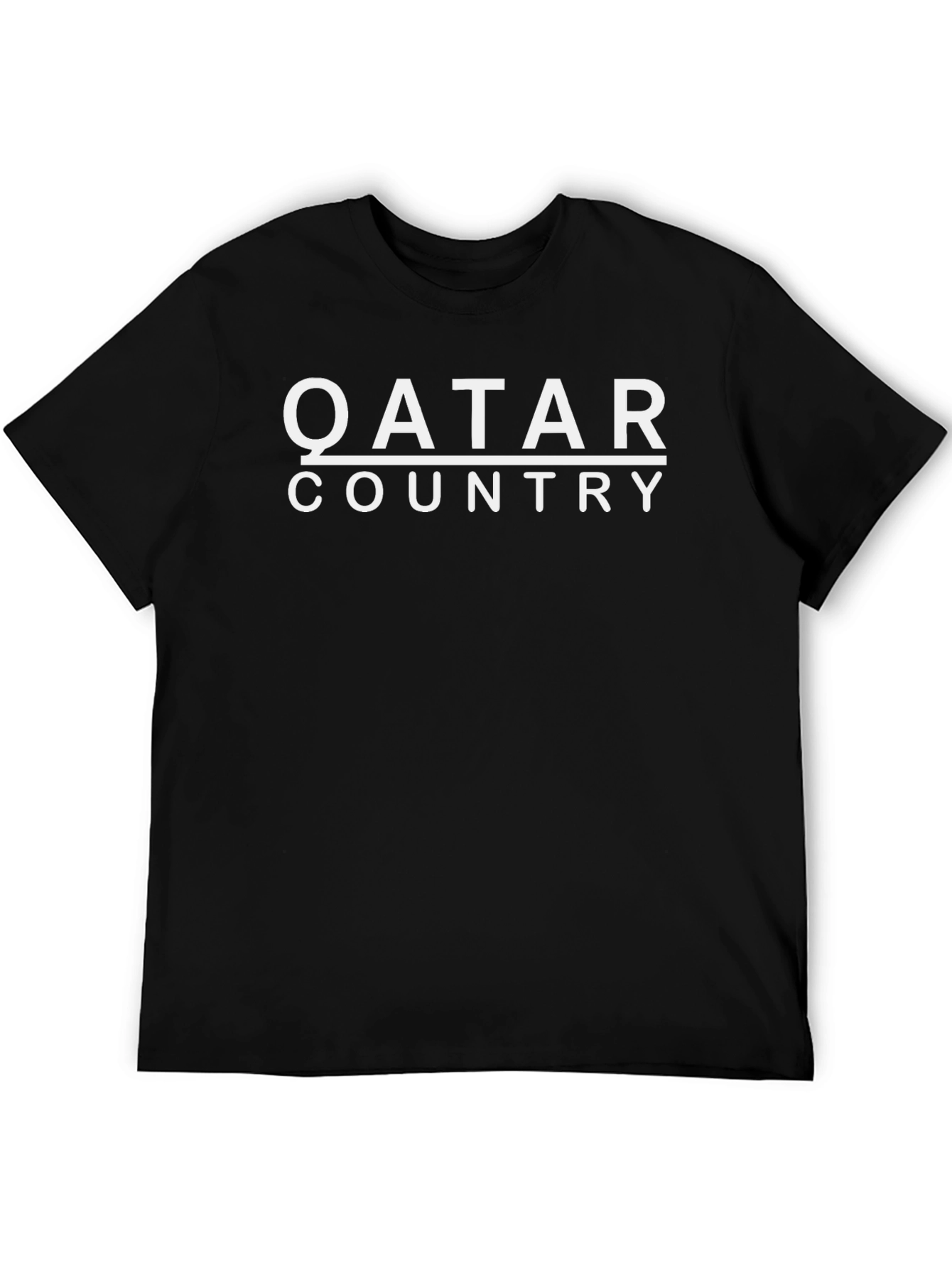 Qatar Country Graphic T-Shirt - Soft Cotton Blend