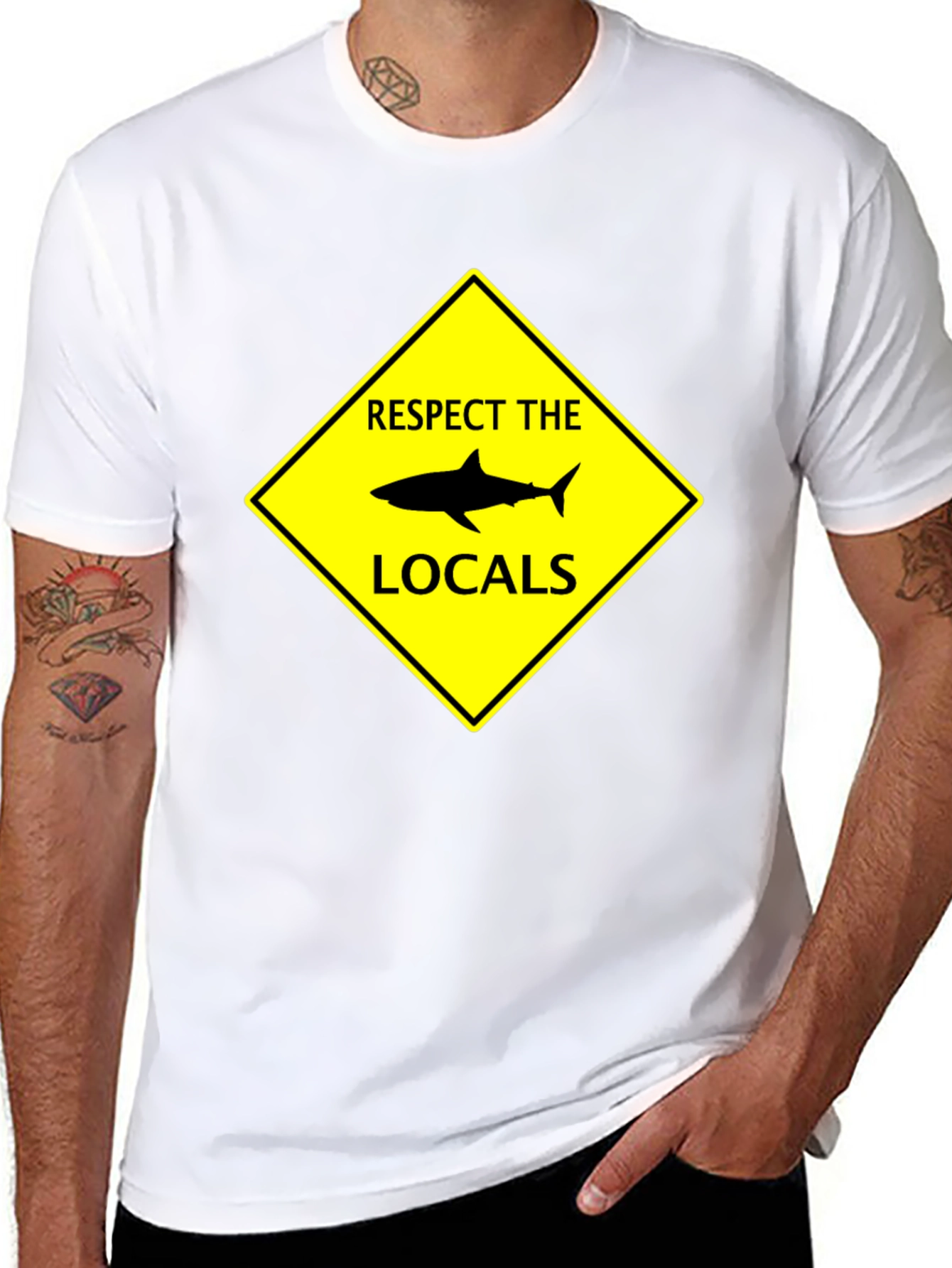 Respect the Locals Shark T-Shirt