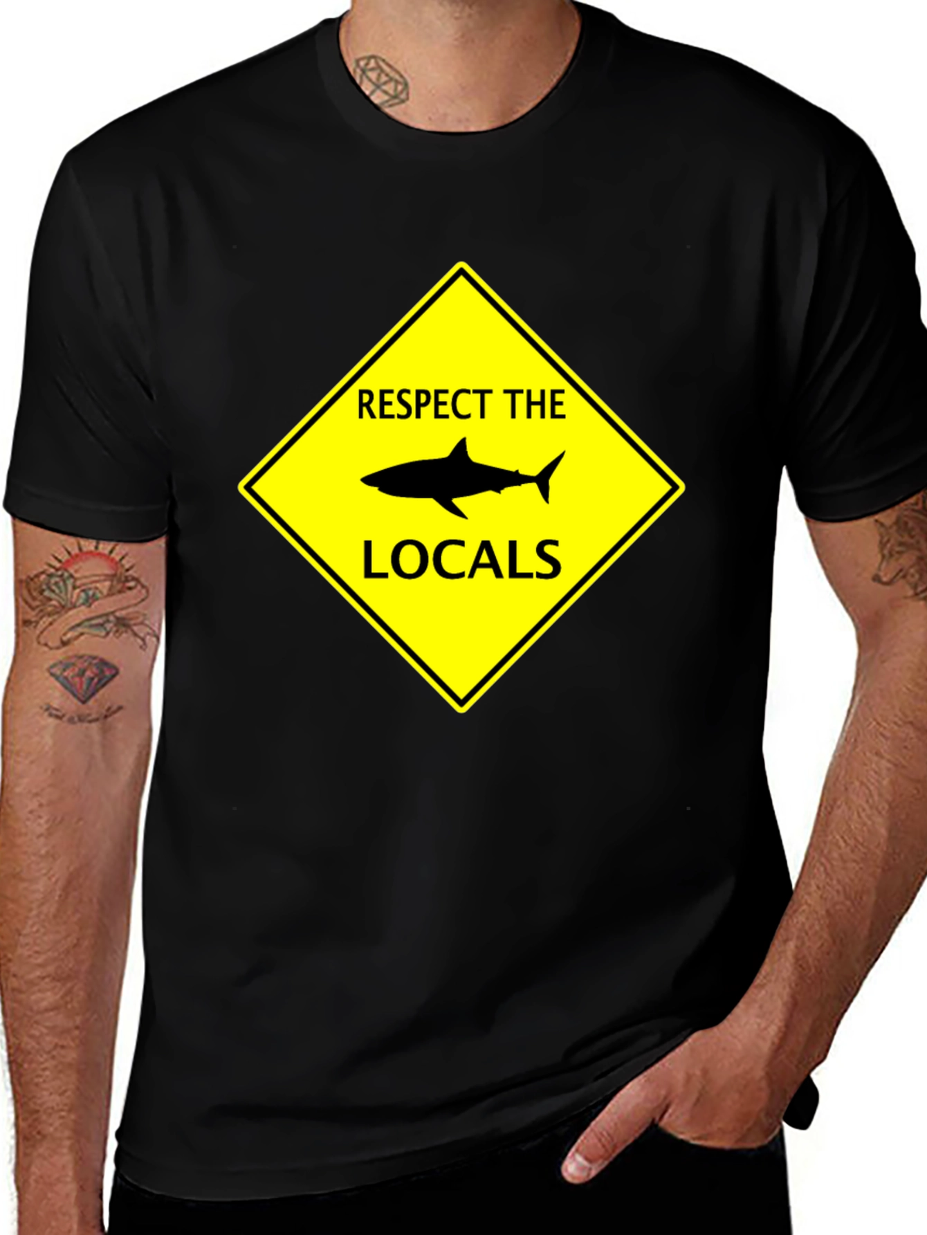Respect the Locals Shark T-Shirt