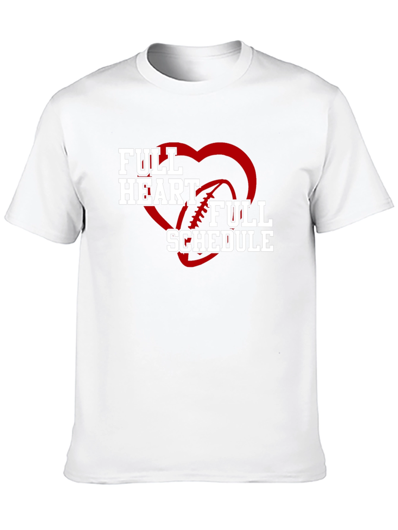 Full Heart Full Schedule Graphic T-Shirt
