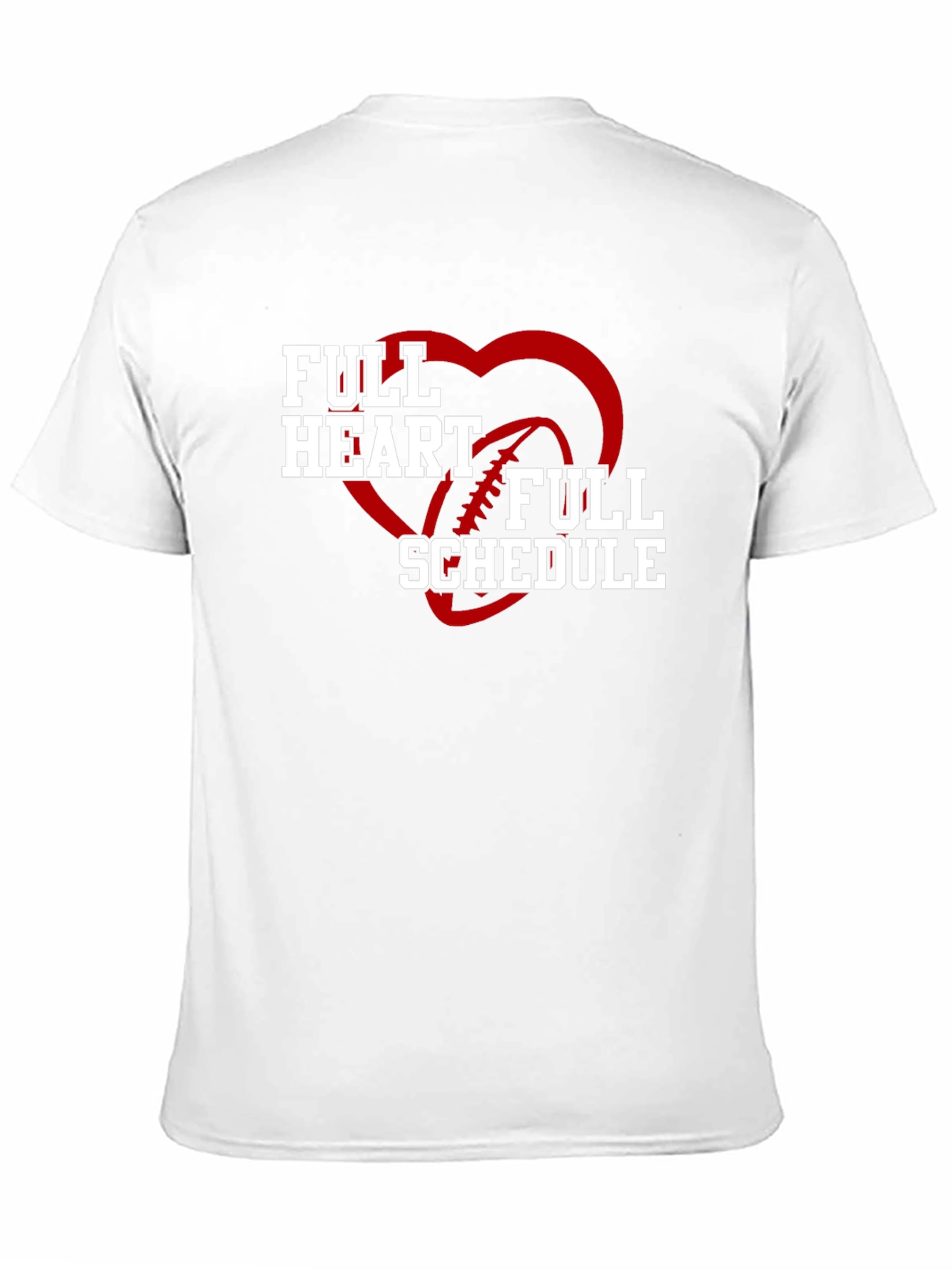 Full Heart Full Schedule Graphic T-Shirt