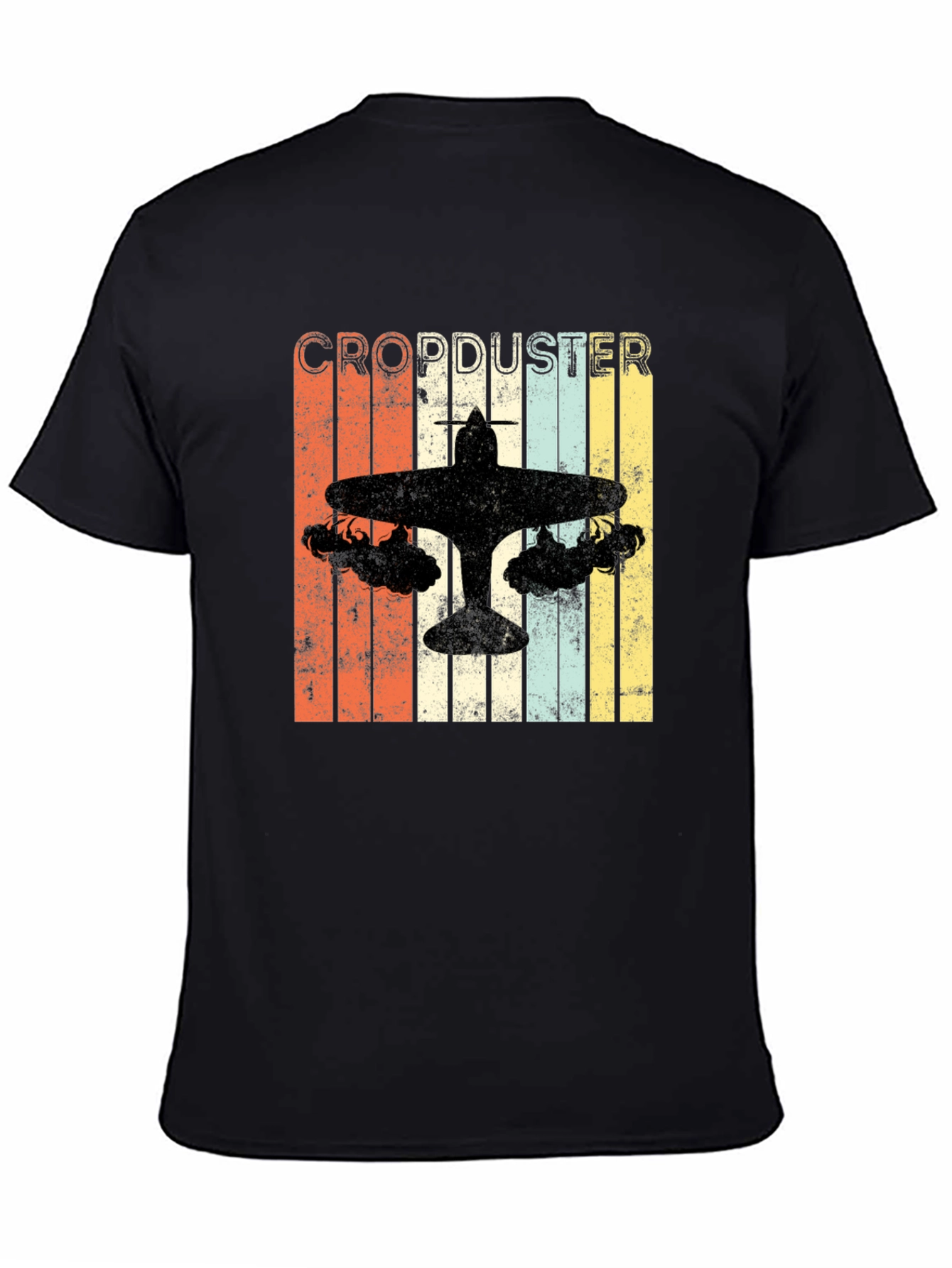 Crop Duster Retro T-Shirt